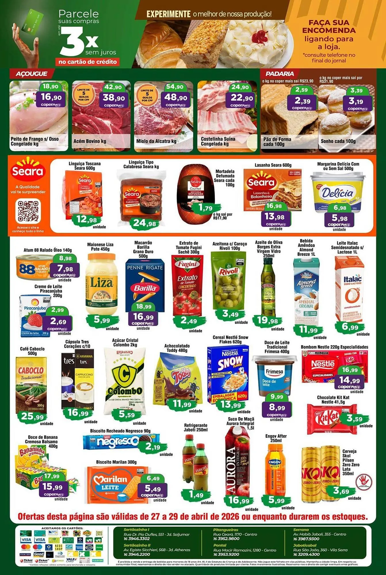 Encarte de Tabloide Copercana 27 de abril até 29 de abril 2026 - Pagina 2