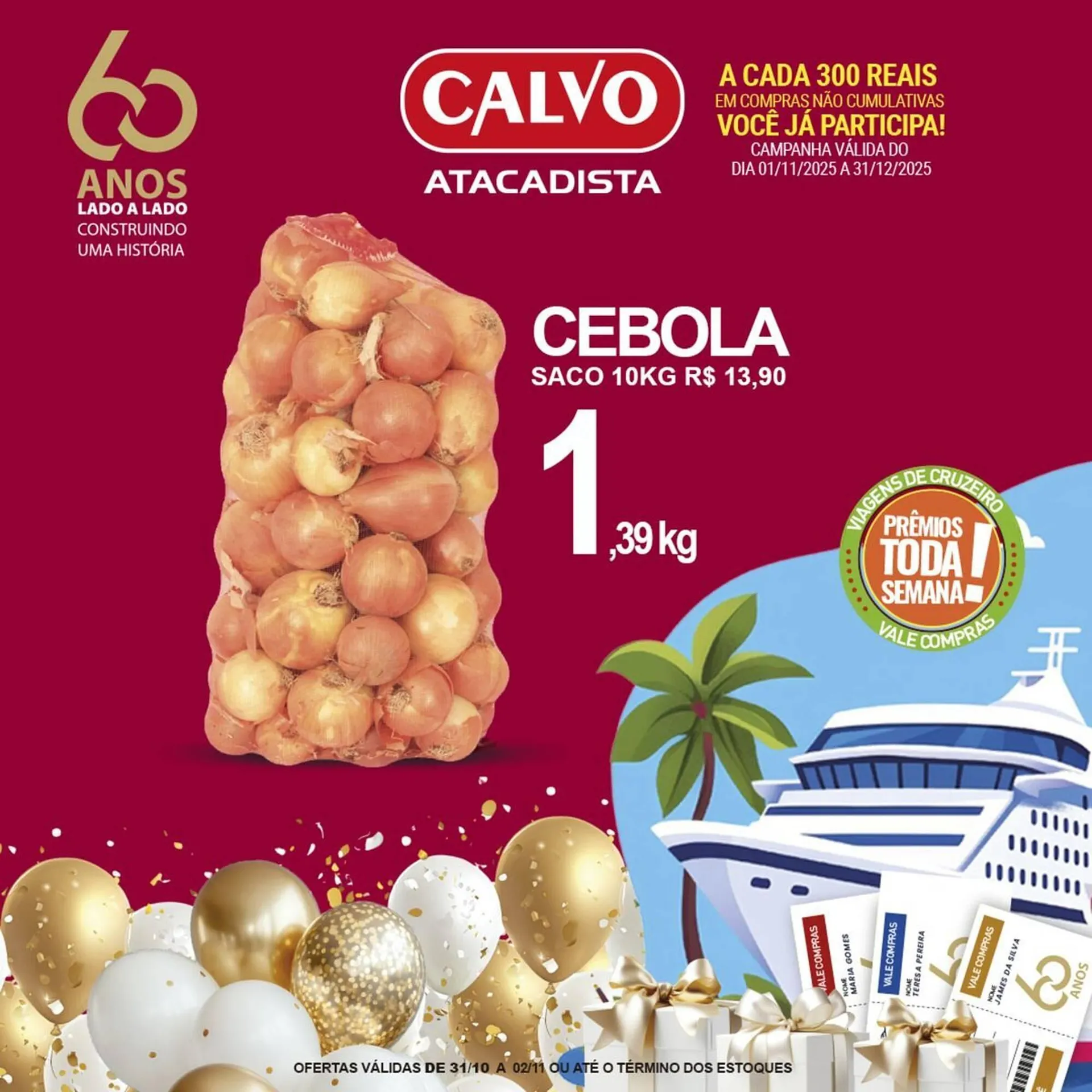 Encarte de Folheto Calvo Atacadista 1 de novembro até 31 de dezembro 2025 - Pagina 7