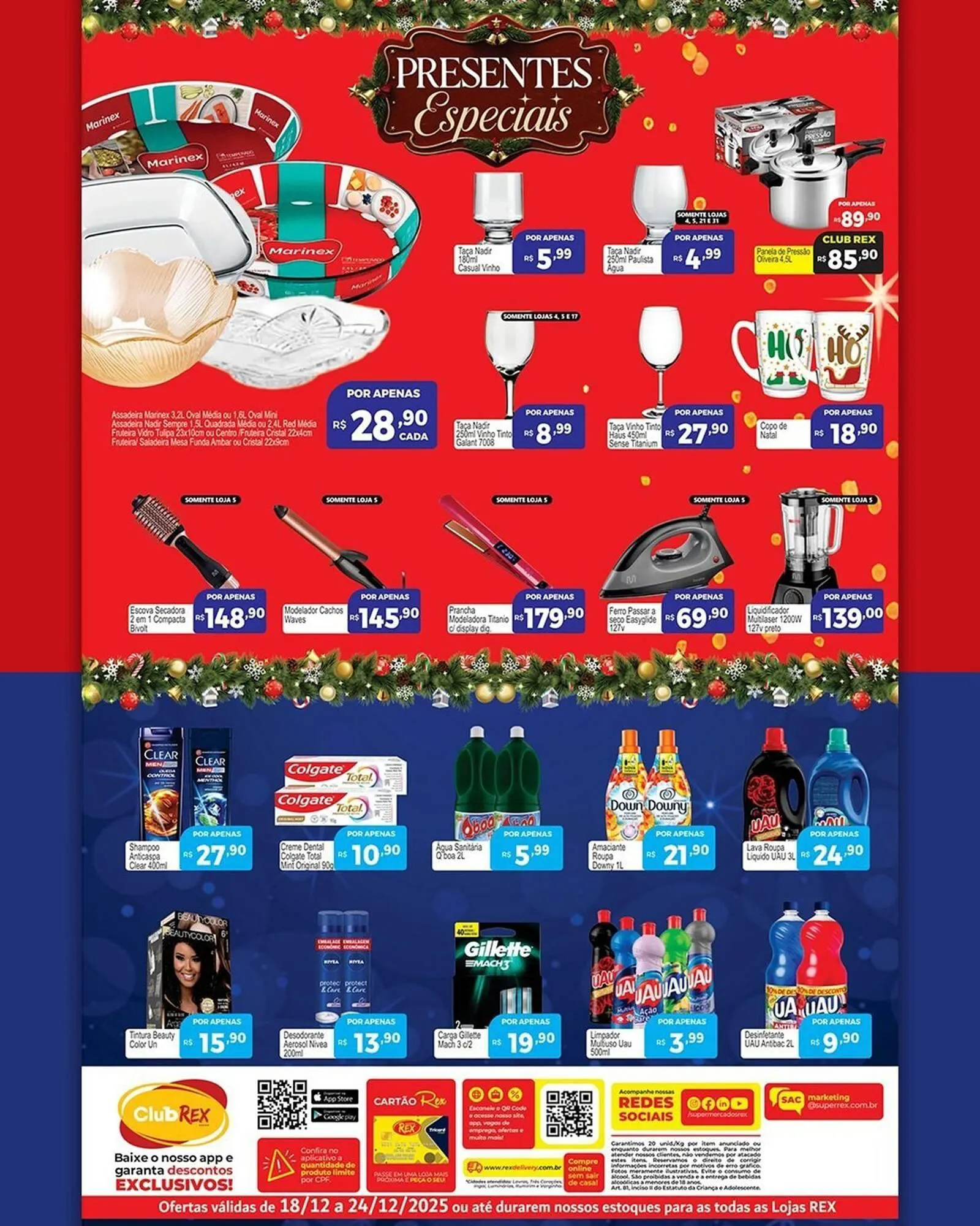 Encarte de Catálogo Supermercados Rex 19 de dezembro até 24 de dezembro 2025 - Pagina 4