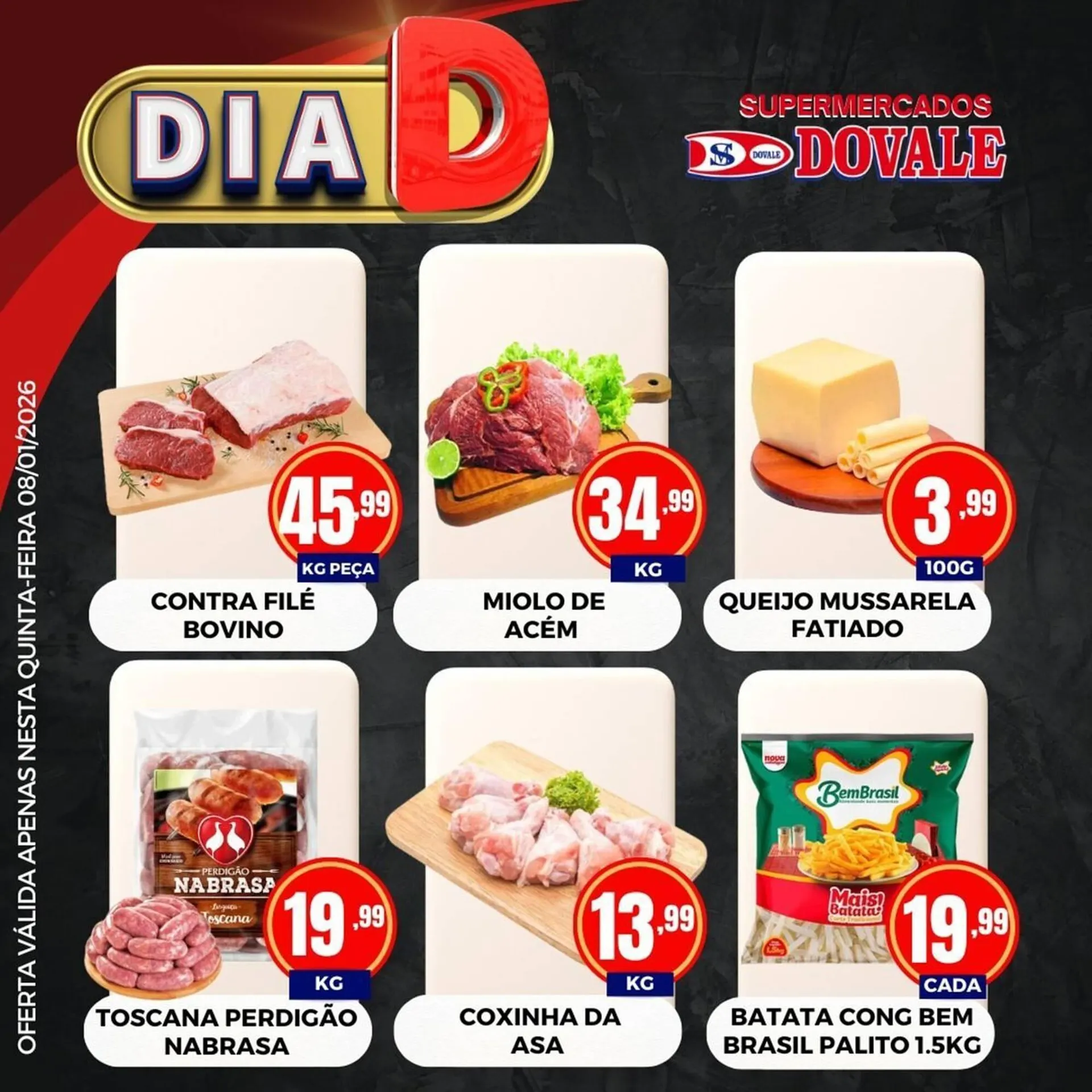 Encarte de Folheto Dovale 8 de janeiro até 8 de janeiro 2026 - Pagina 1