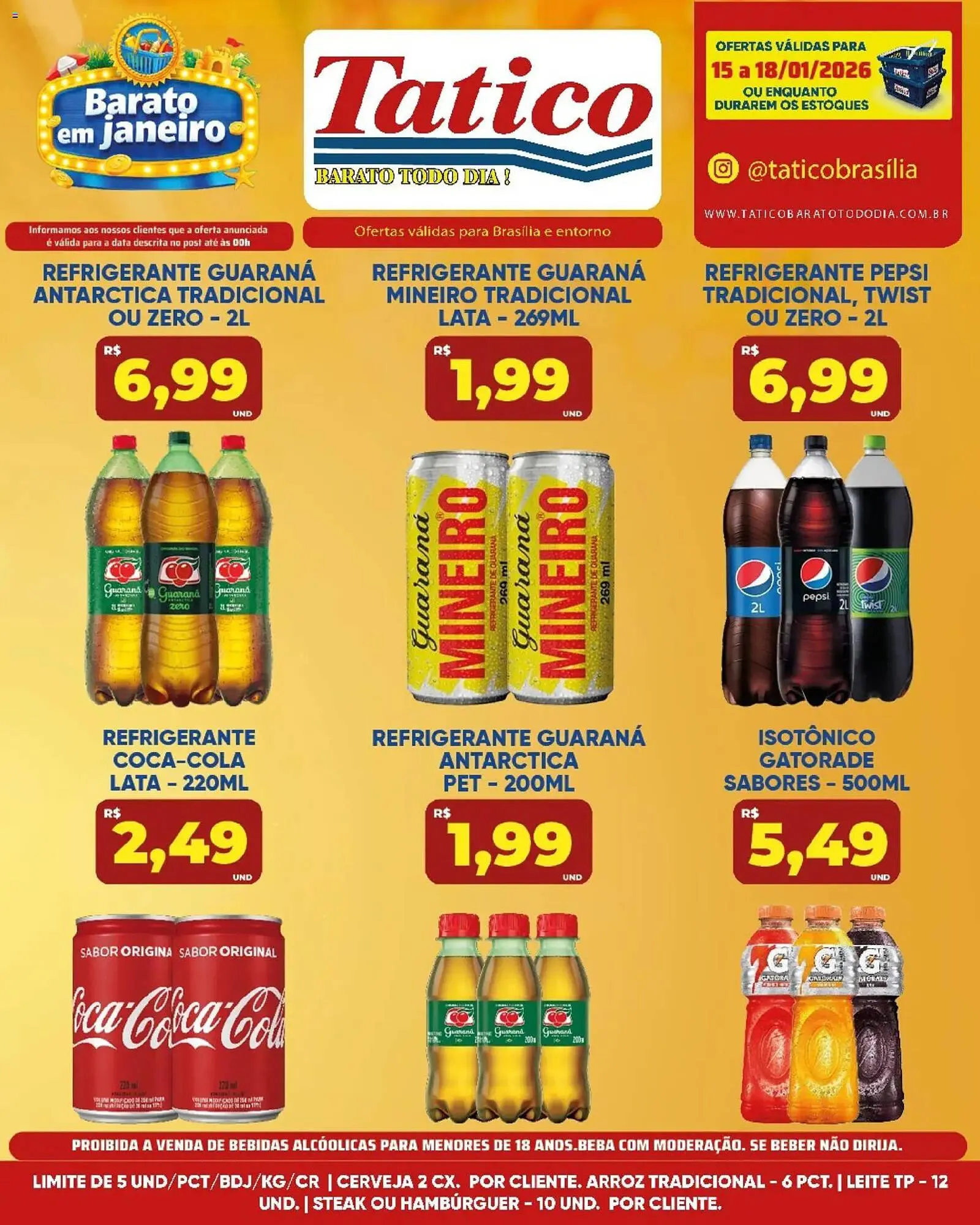 Encarte de Tabloide Tatico 17 de janeiro até 18 de janeiro 2026 - Pagina 37