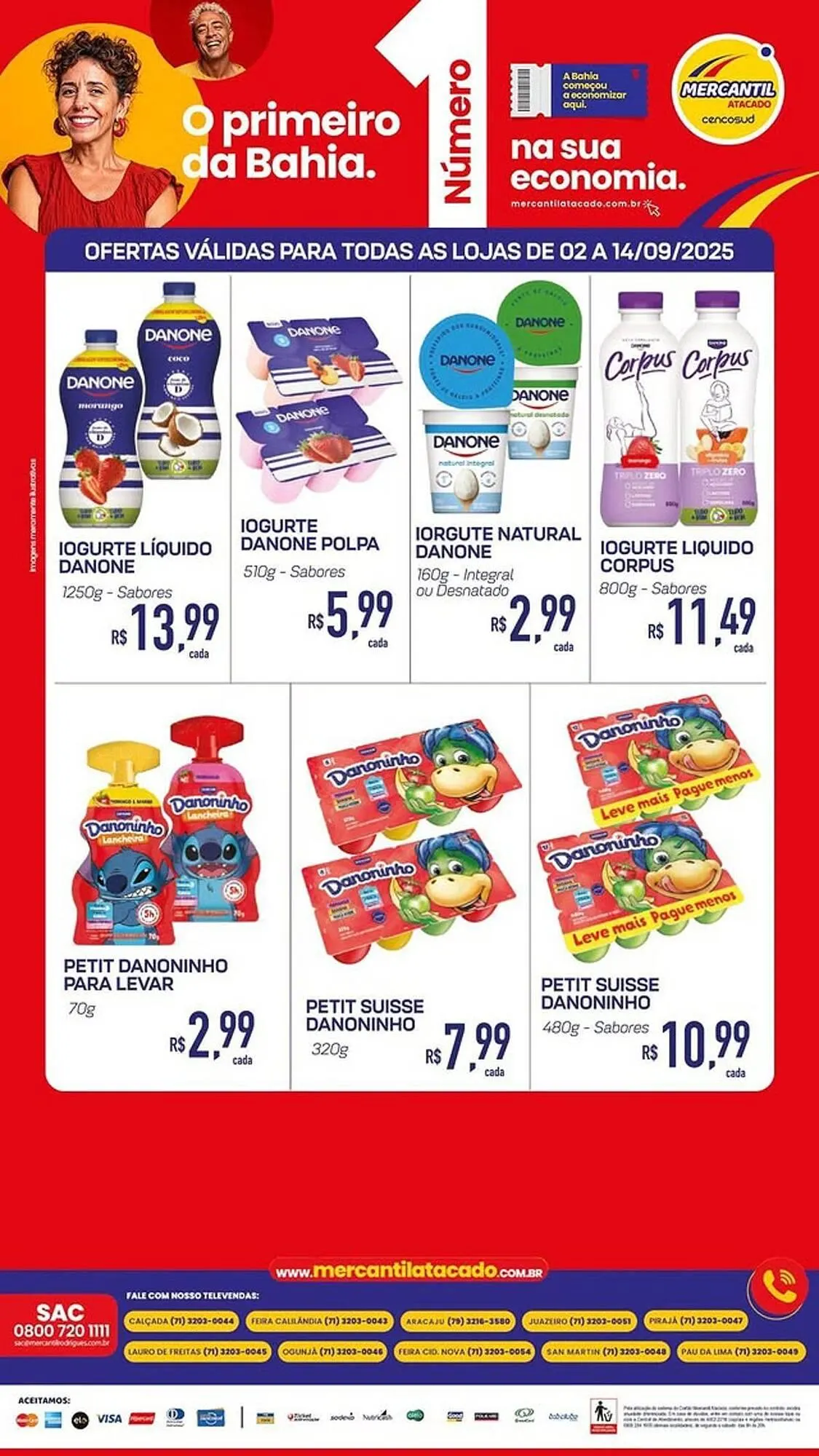 Encarte de Folheto Mercantil Rodrigues 8 de setembro até 14 de setembro 2025 - Pagina 1