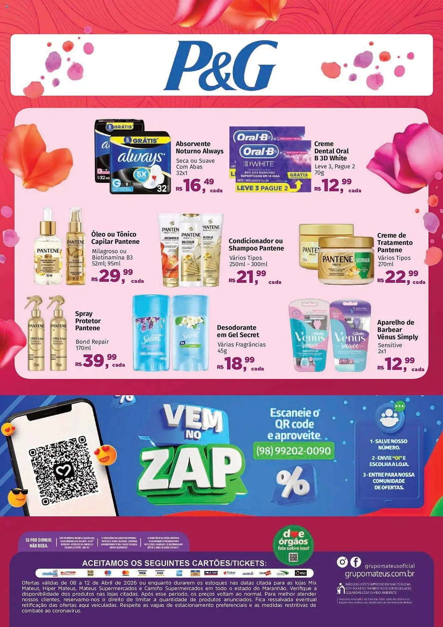 Encarte de Catálogo Supermercados Mateus 8 de abril até 12 de abril 2026 - Pagina 4
