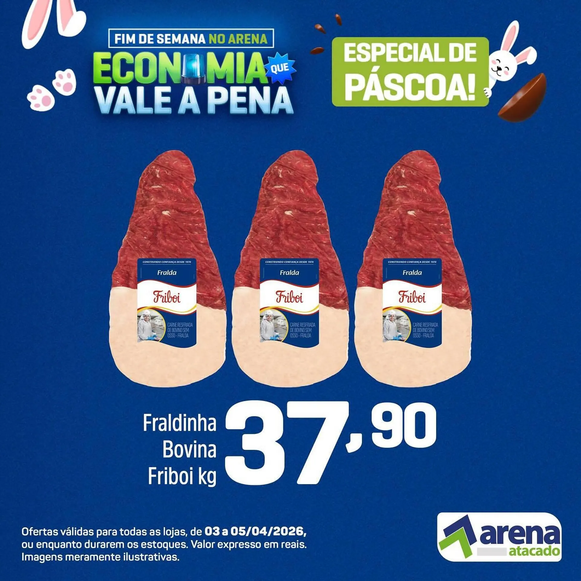 Encarte de Folheto Arena Atacado 3 de abril até 5 de abril 2026 - Pagina 2