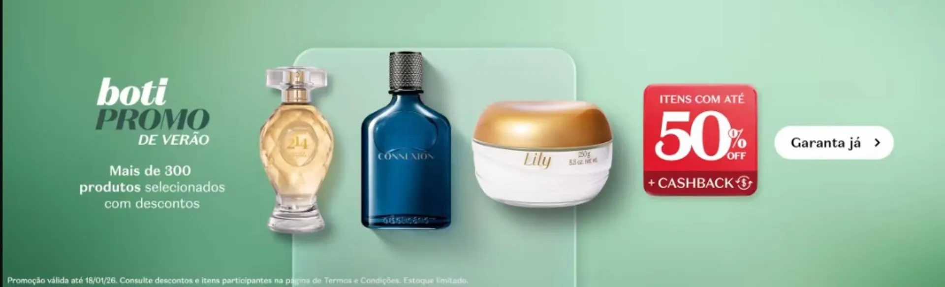 Encarte de Catálogo O Boticário 31 de dezembro até 18 de janeiro 2026 - Pagina 1