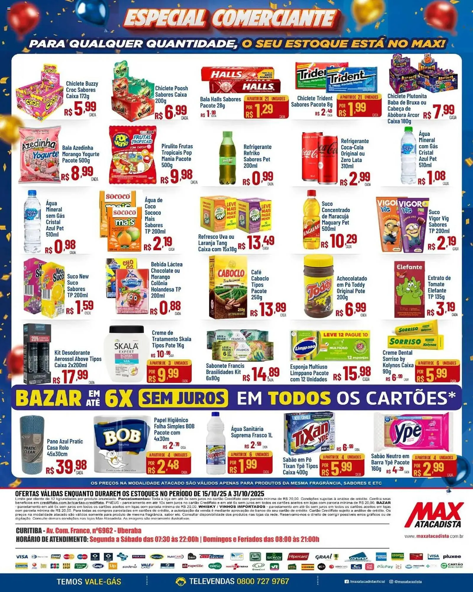 Encarte de Encarte Max Atacadista 16 de outubro até 31 de outubro 2025 - Pagina 4