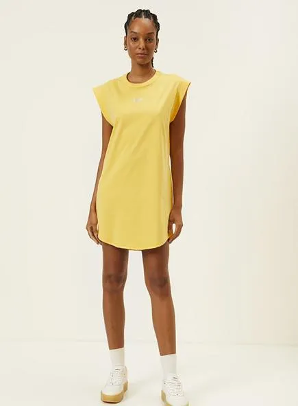 Vestido Reto Estampado Curto