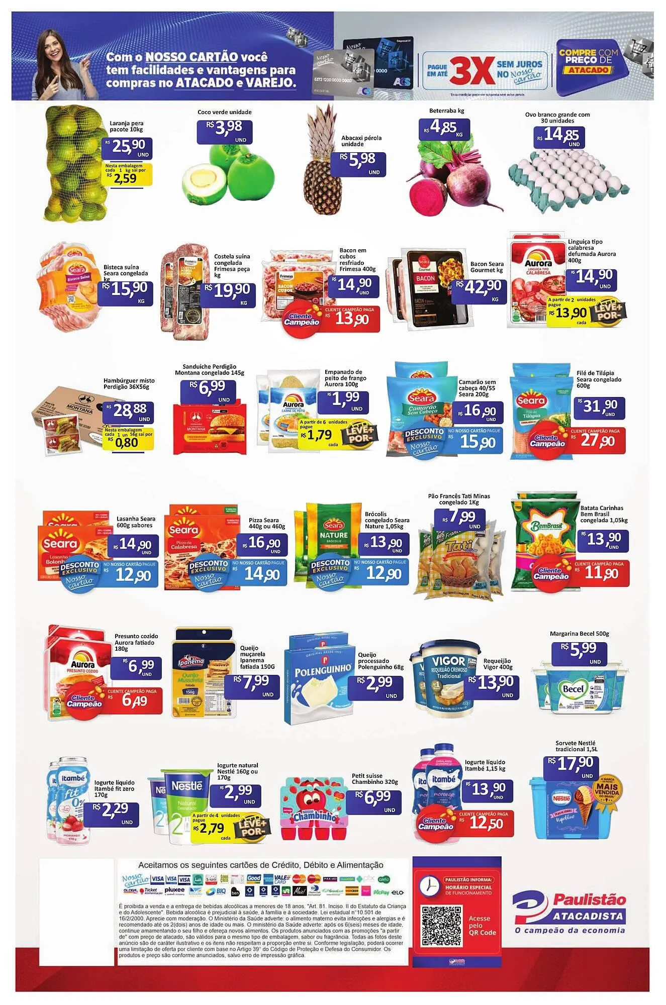 Encarte de Catálogo Paulistão Supermercados 1 de maio até 3 de maio 2026 - Pagina 4