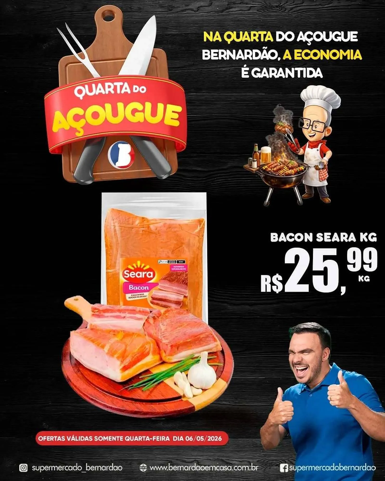 Encarte de Catálogo Supermercado Bernardão 6 de maio até 6 de maio 2026 - Pagina 2