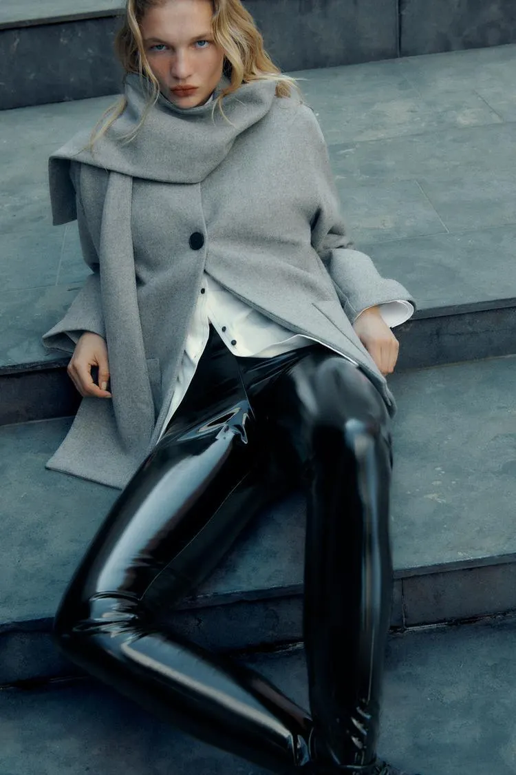 CASACO COM CACHECOL DE LÃ