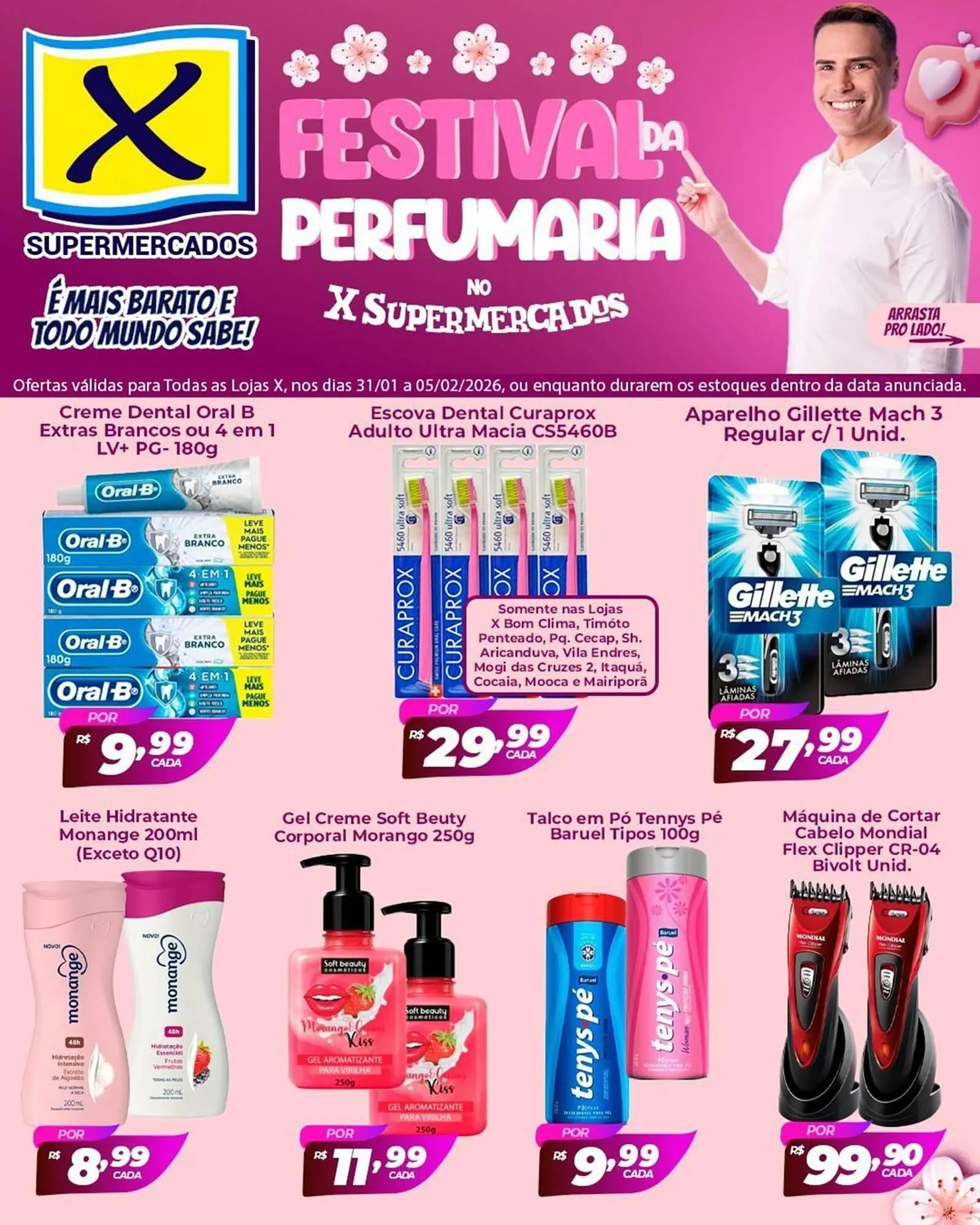 Encarte de Folheto X Supermercados 31 de janeiro até 6 de fevereiro 2026 - Pagina 2