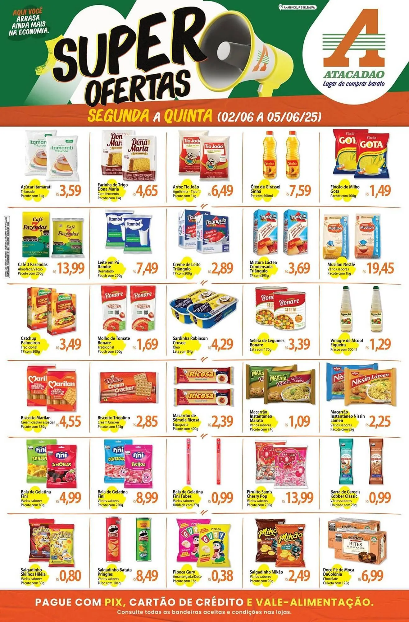 Encarte de Catálogo Atacadão 3 de junho até 5 de junho 2025 - Pagina 1