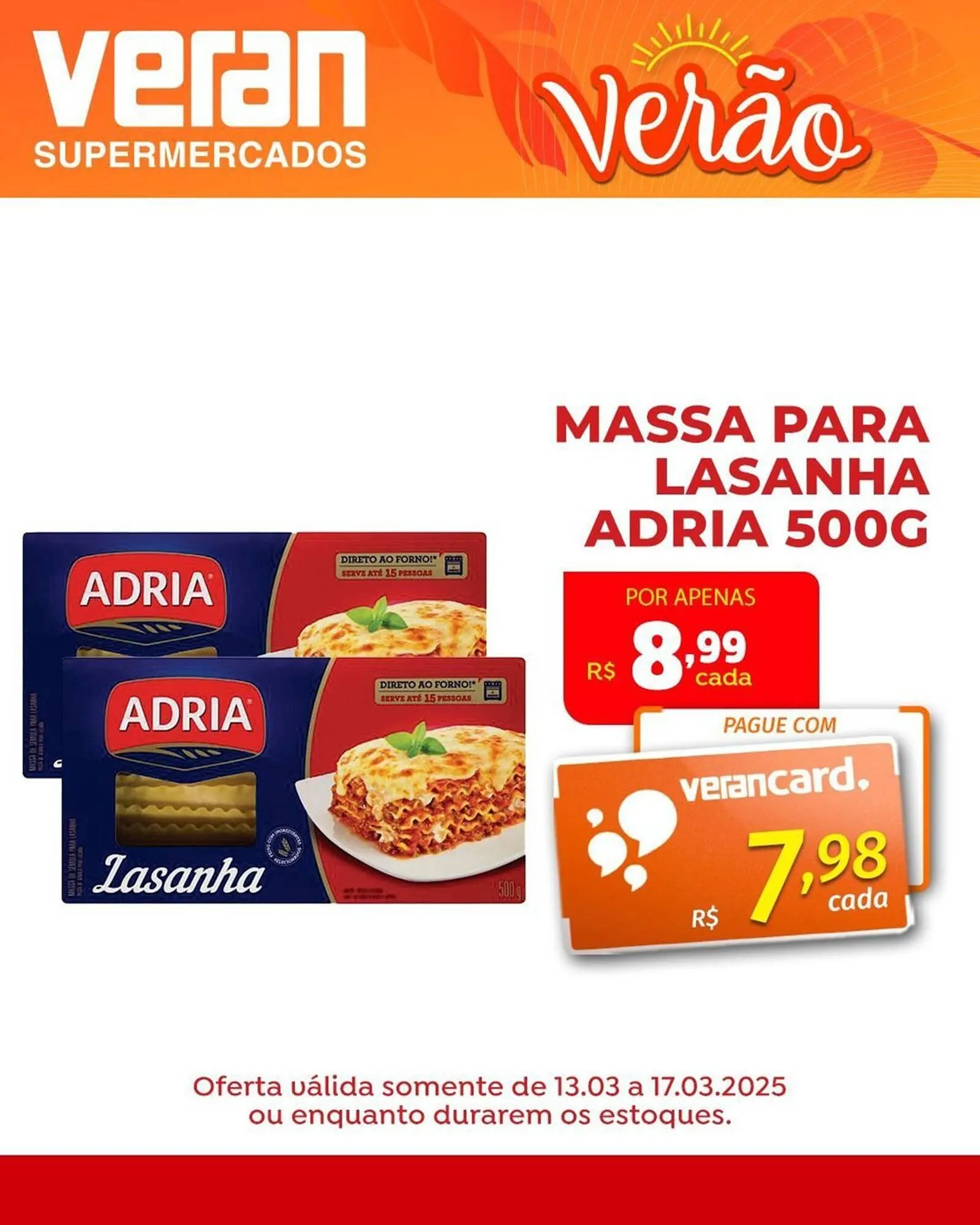 Encarte de Catálogo Veran Supermercados 13 de março até 17 de março 2026 - Pagina 5