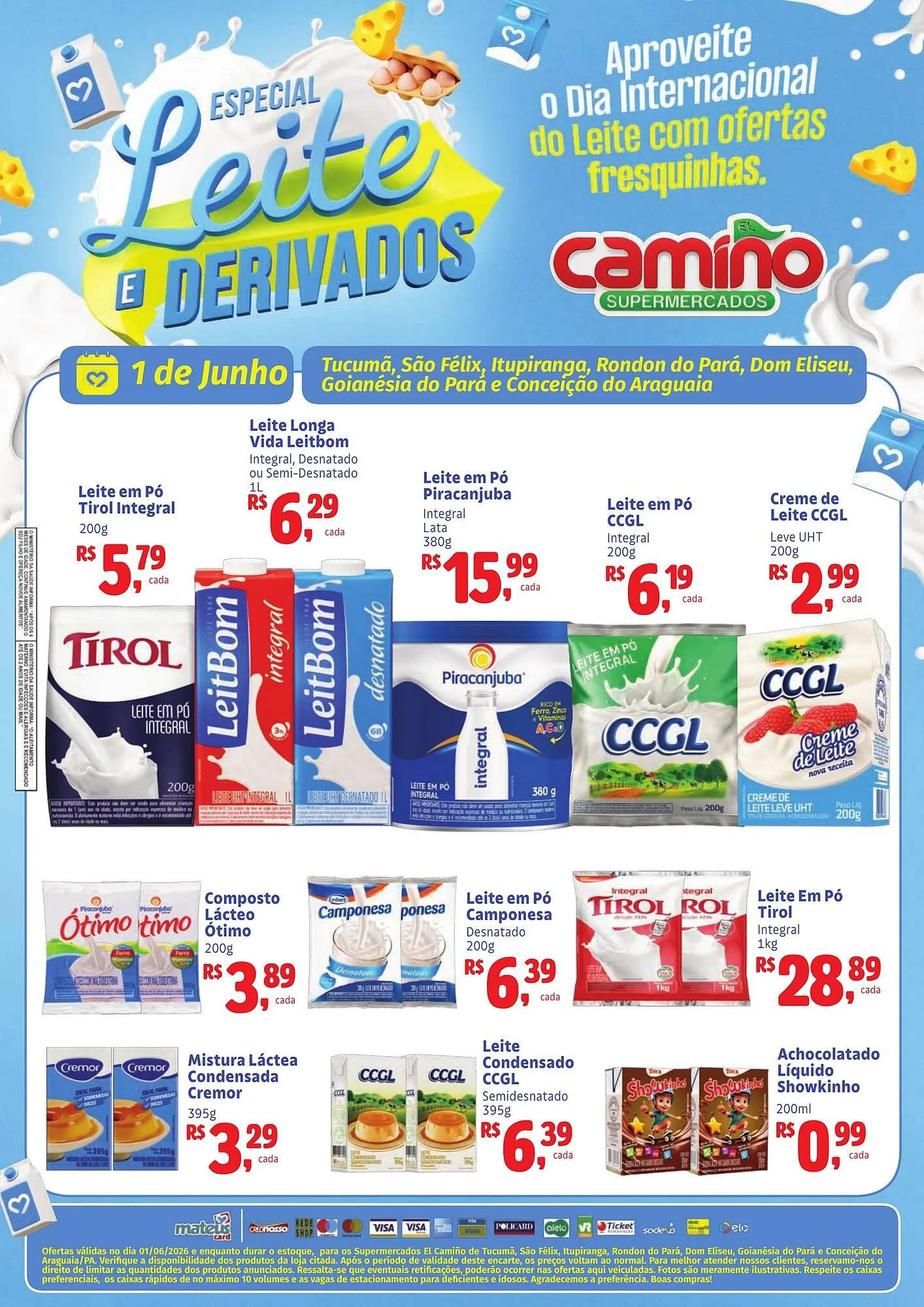 Encarte de Catálogo Camiño supermercados 1 de junho até 1 de junho 2026 - Pagina 1