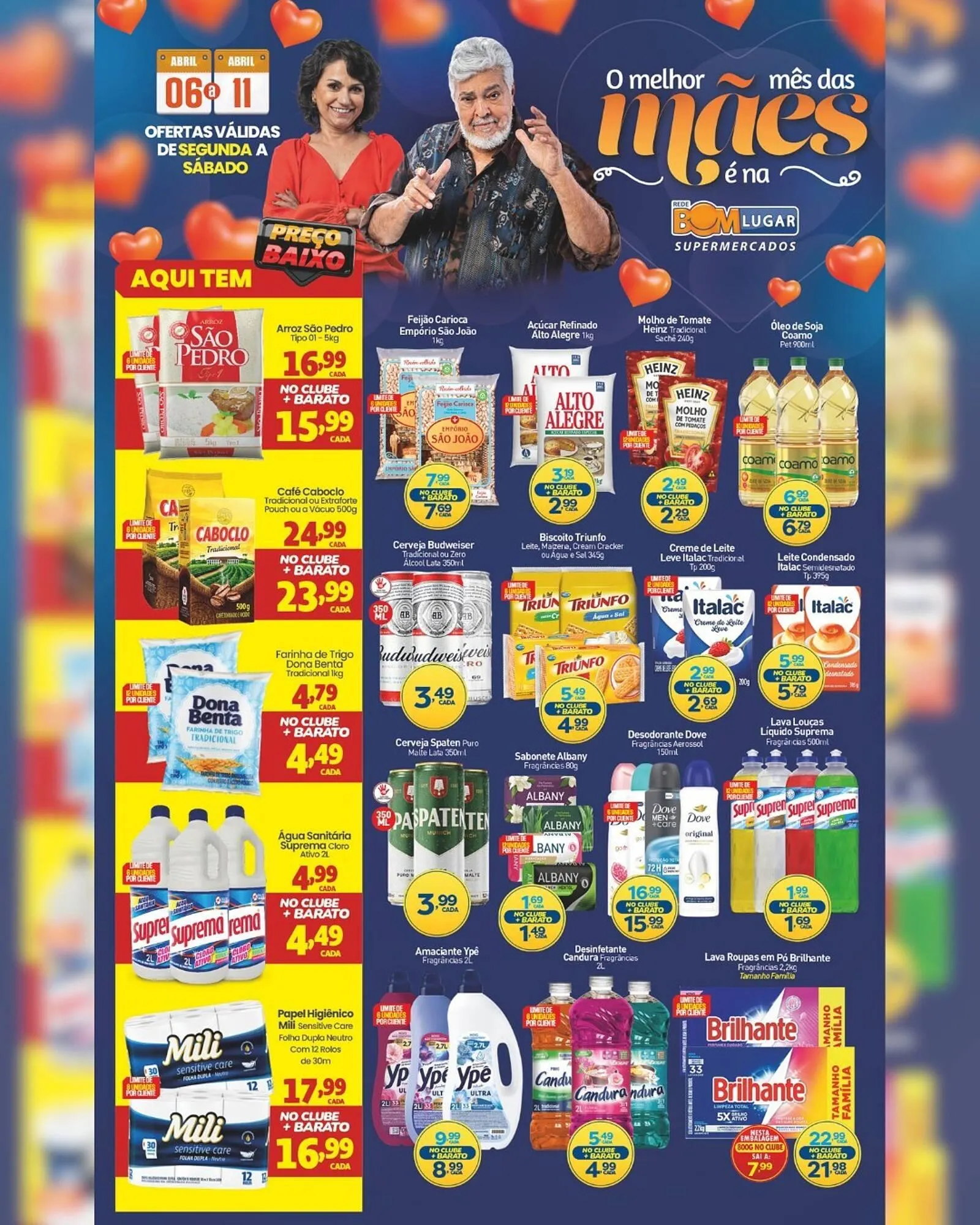 Encarte de Folheto Rede Bom Lugar 6 de abril até 12 de abril 2026 - Pagina 2