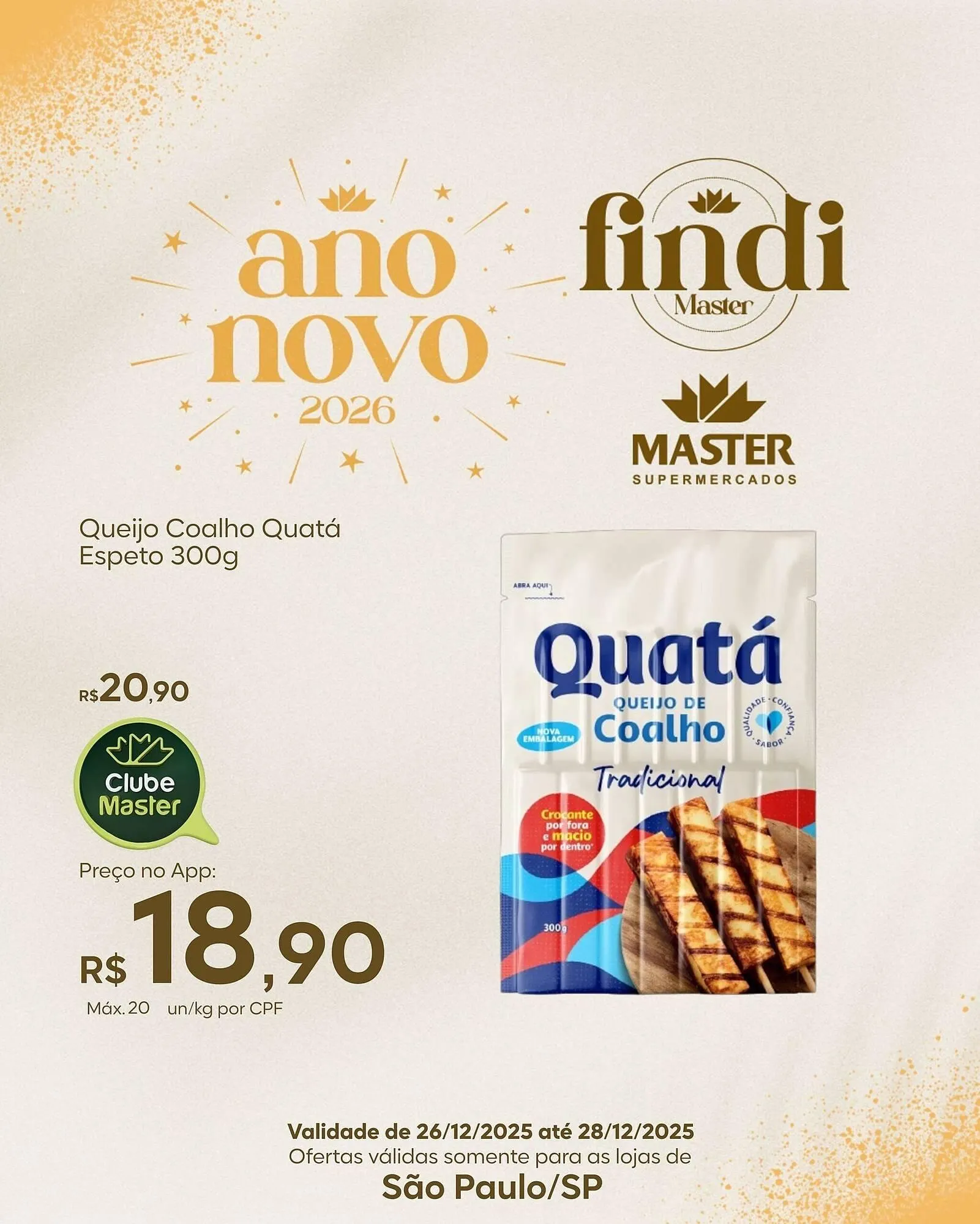 Encarte de Folheto Master Supermercados 27 de dezembro até 28 de dezembro 2025 - Pagina 2