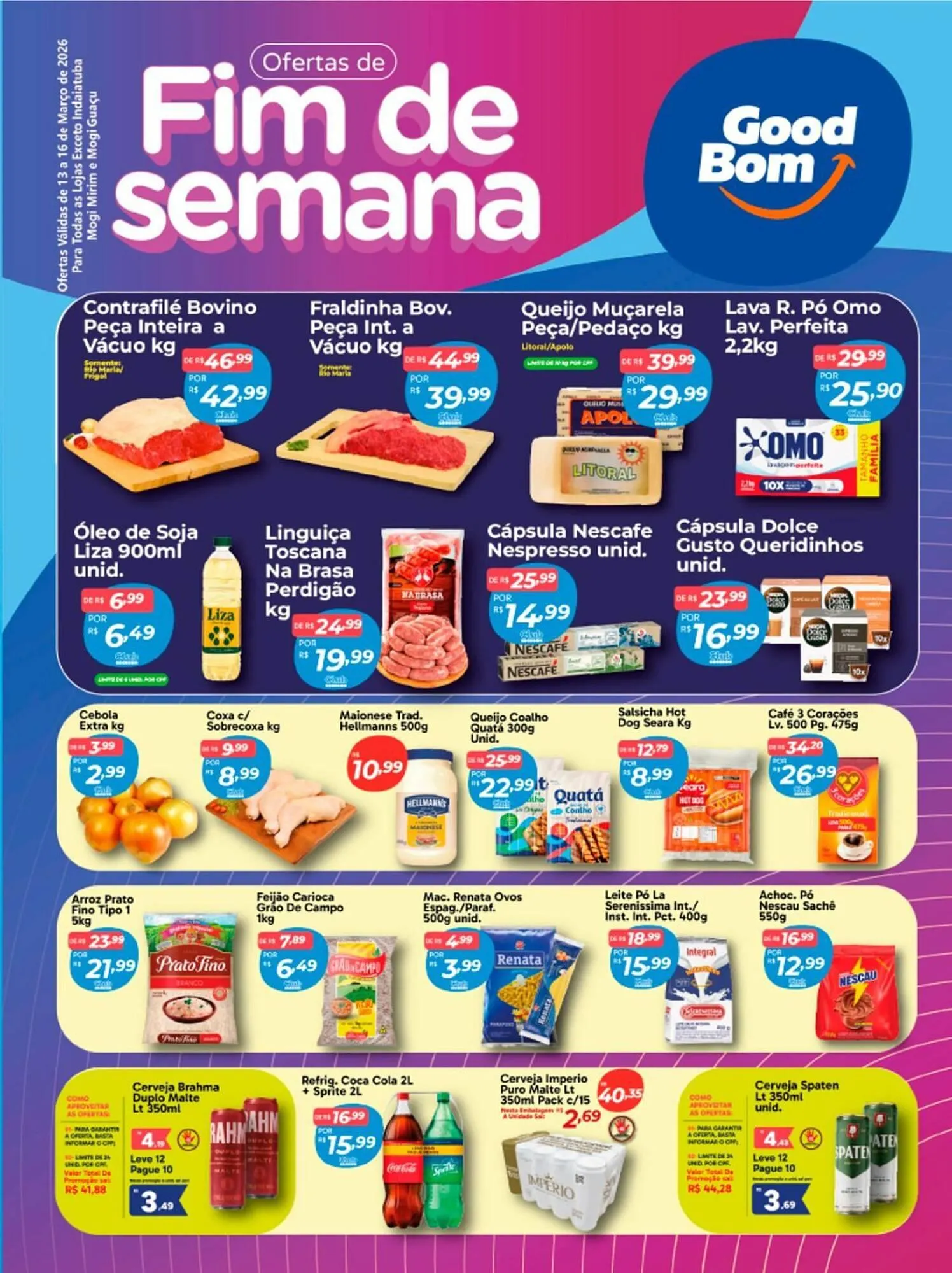 Encarte de Folheto GoodBom 13 de março até 16 de março 2026 - Pagina 1