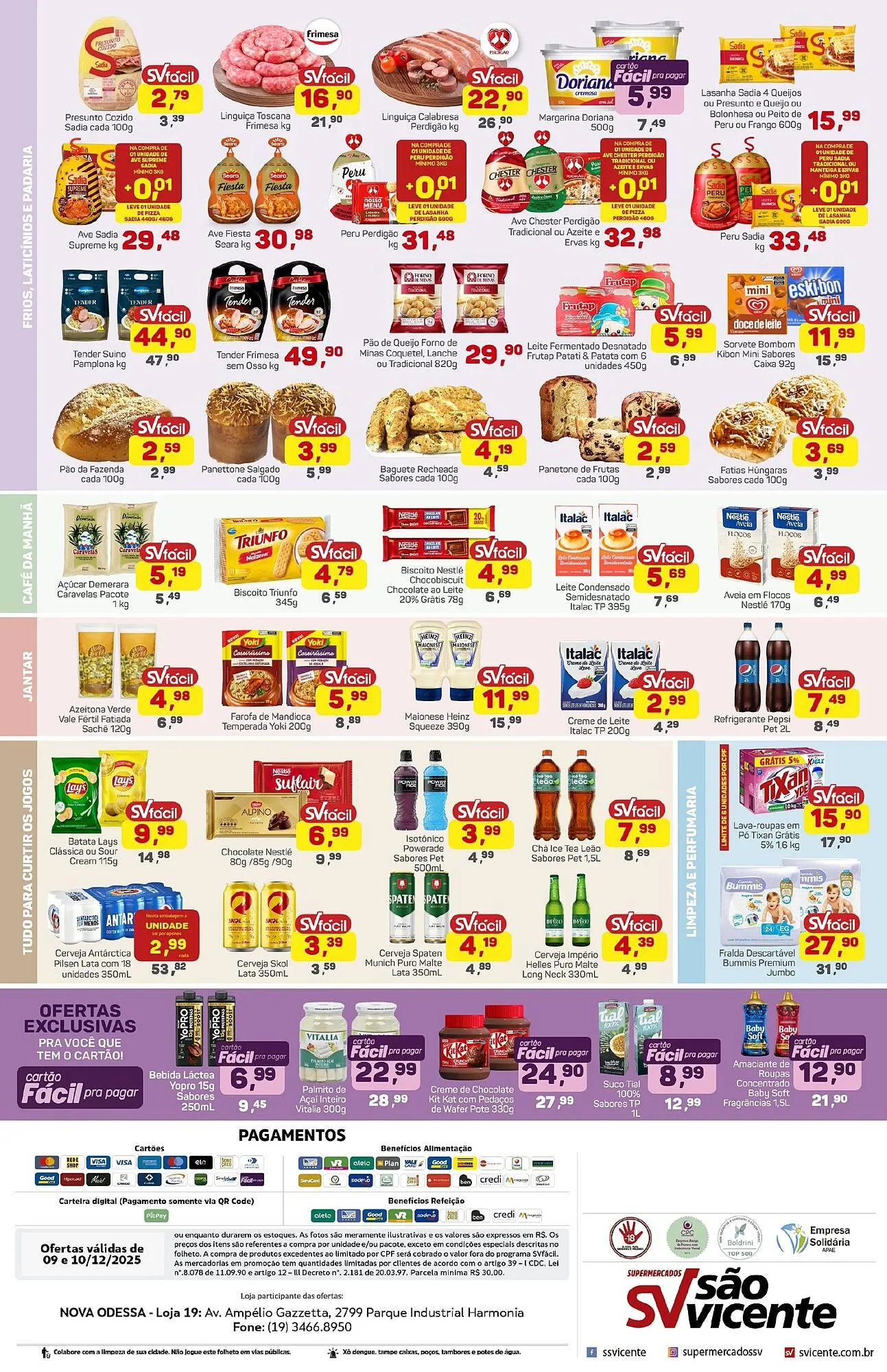 Encarte de Catálogo Supermercados São Vicente 9 de dezembro até 10 de dezembro 2025 - Pagina 2