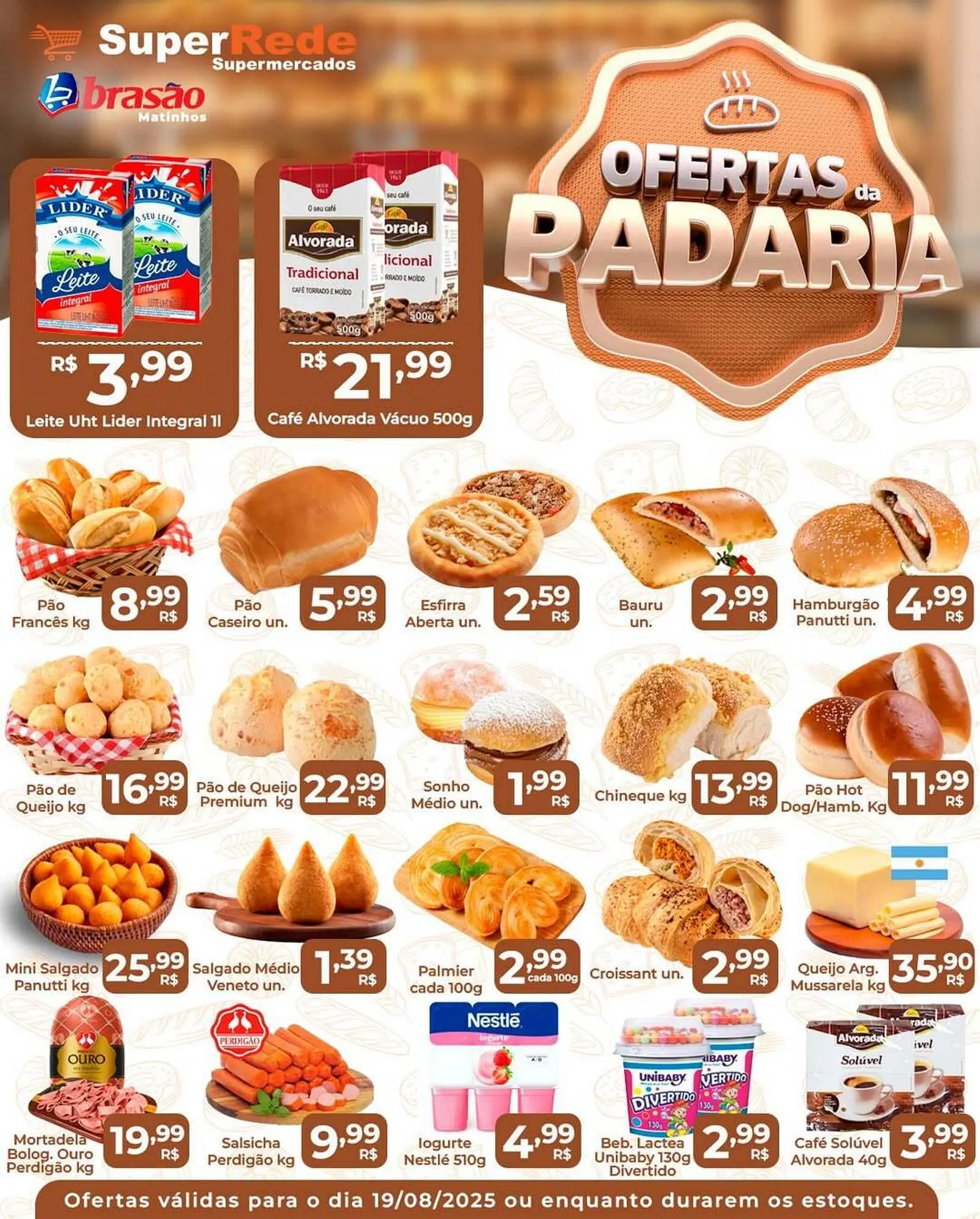 Encarte de Catálogo Super Rede Atacadista 18 de agosto até 19 de agosto 2025 - Pagina 1