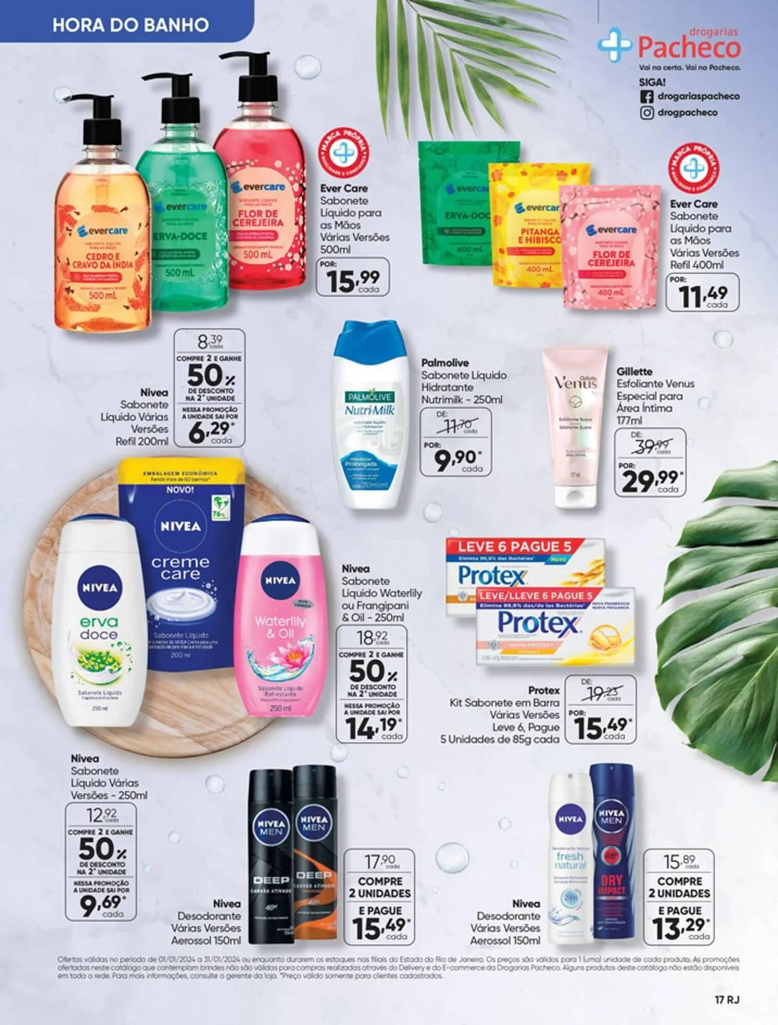 Encarte de Catálogo Drogarias Pacheco 3 de janeiro até 31 de janeiro 2024 - Pagina 17