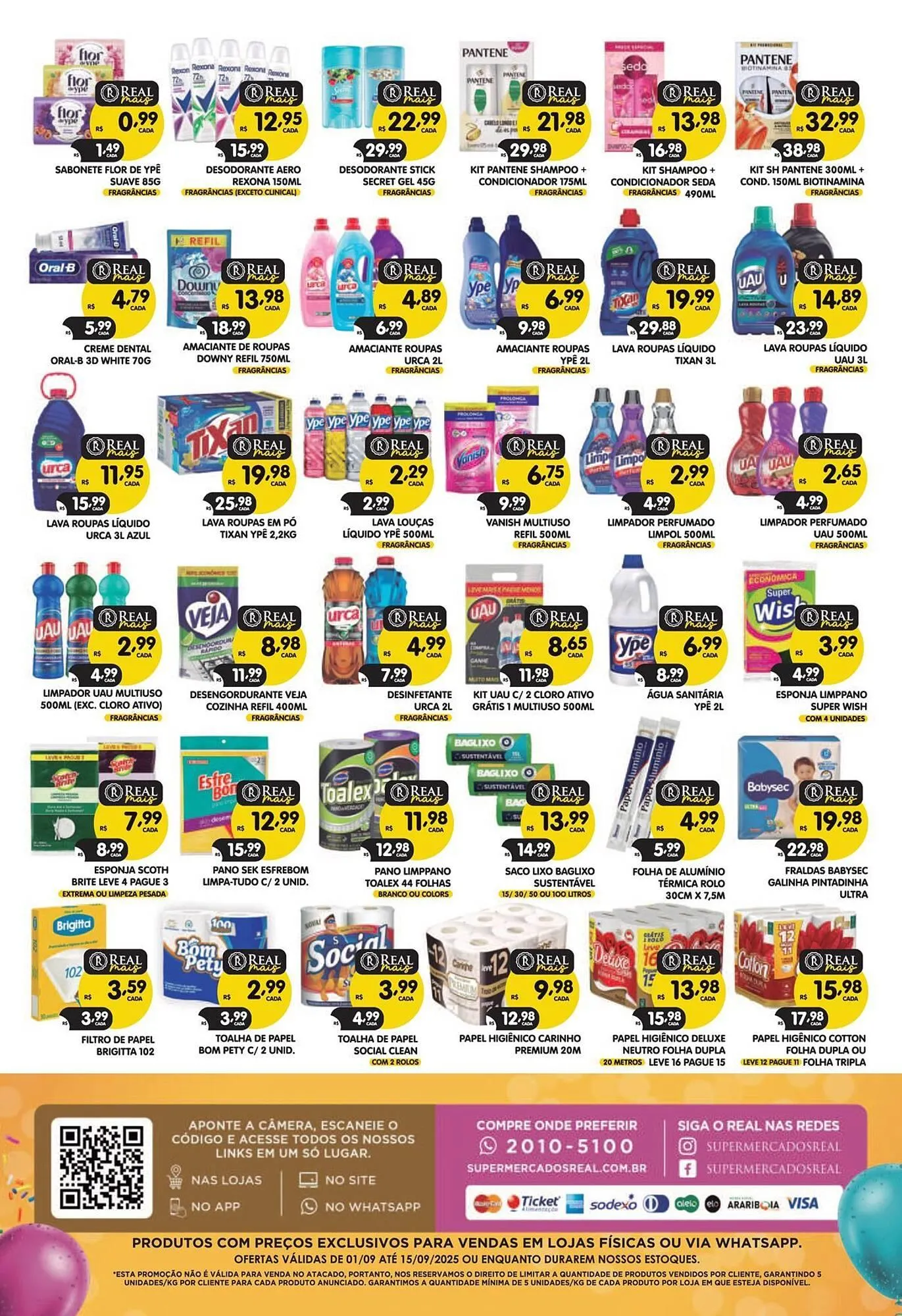 Encarte de Encarte Supermercados Real 4 de setembro até 15 de setembro 2025 - Pagina 8