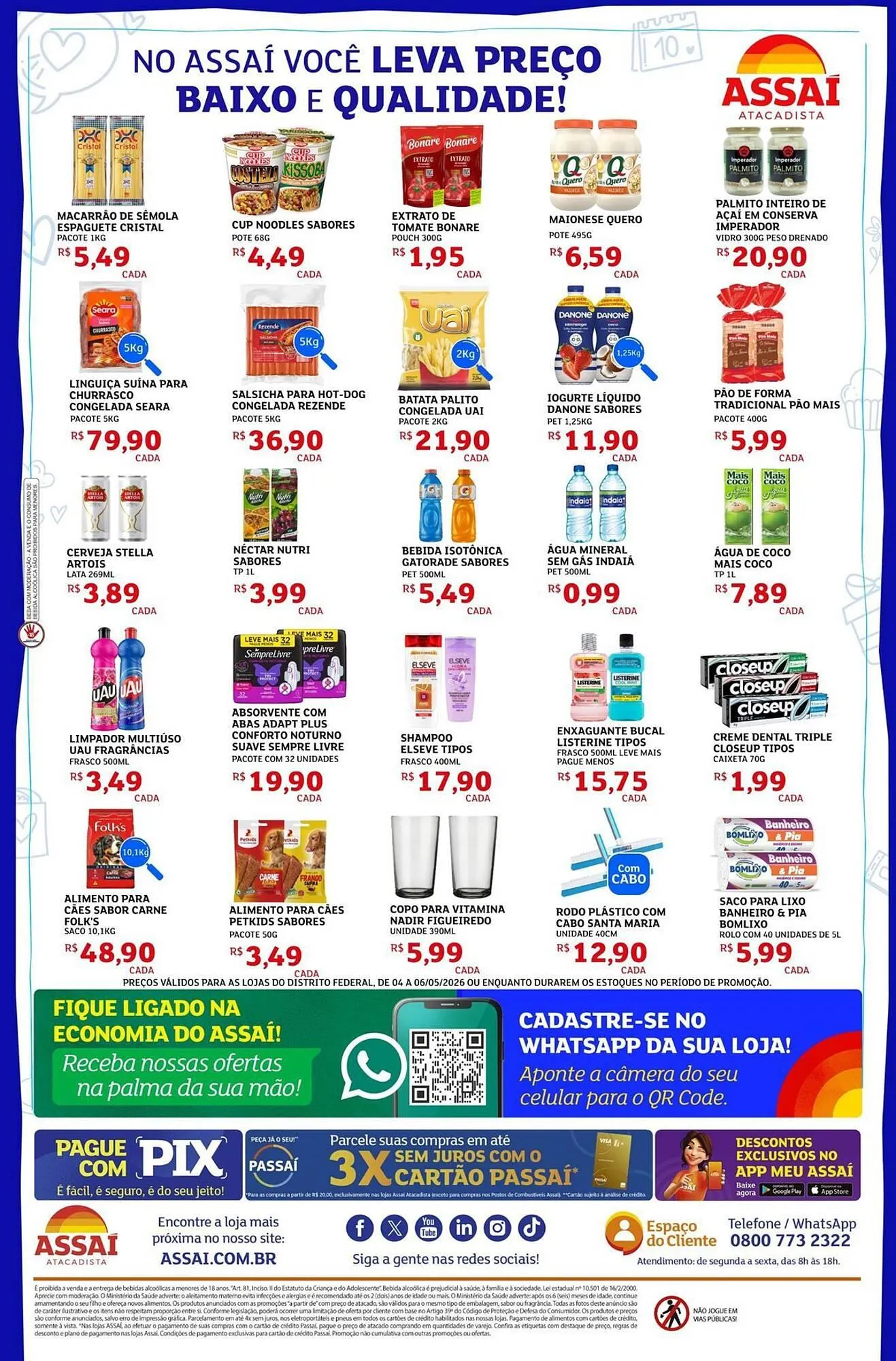 Encarte de Encarte Assaí Atacadista 4 de maio até 6 de maio 2026 - Pagina 2