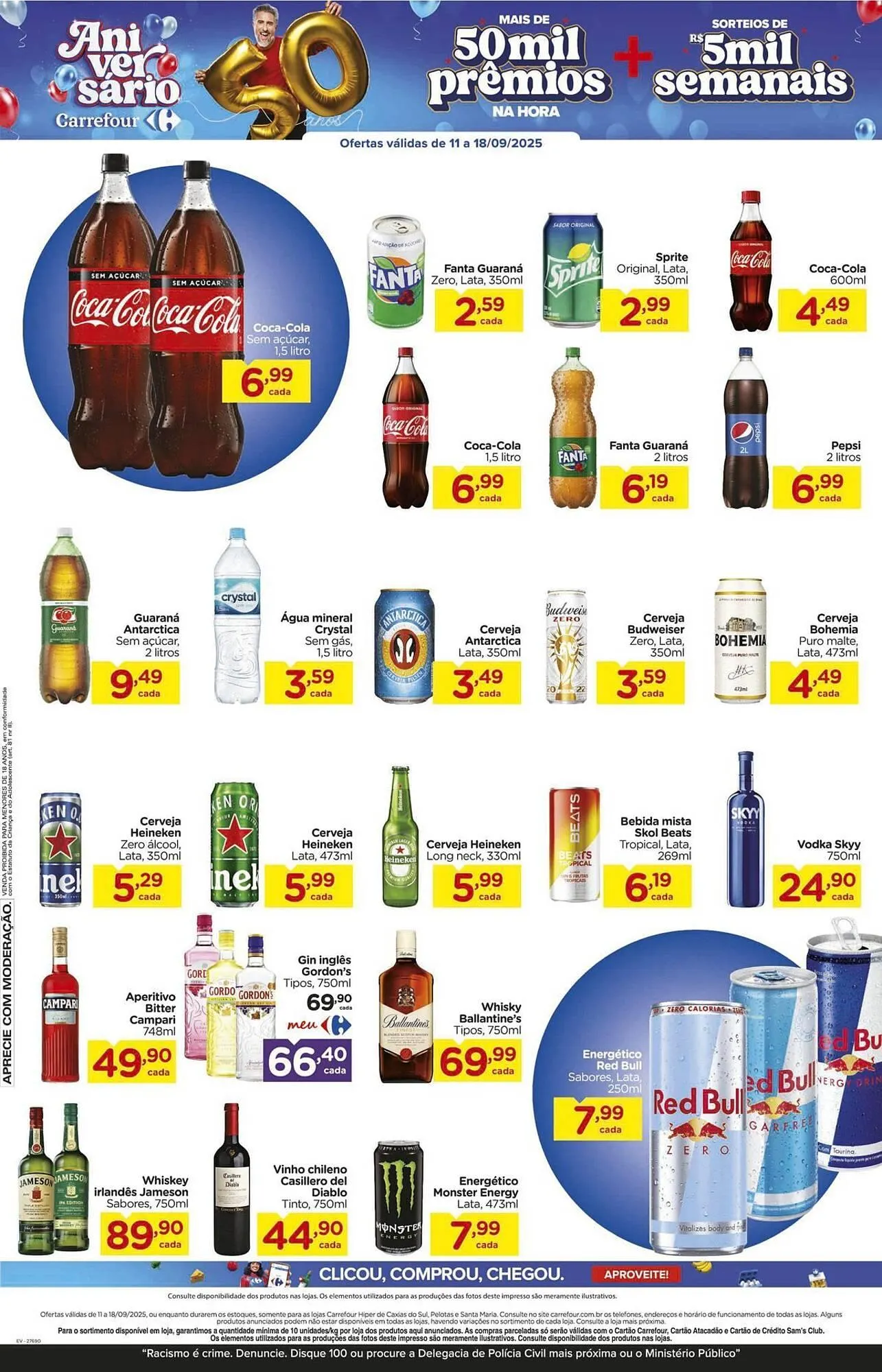 Encarte de Folheto Carrefour 11 de setembro até 18 de setembro 2025 - Pagina 9