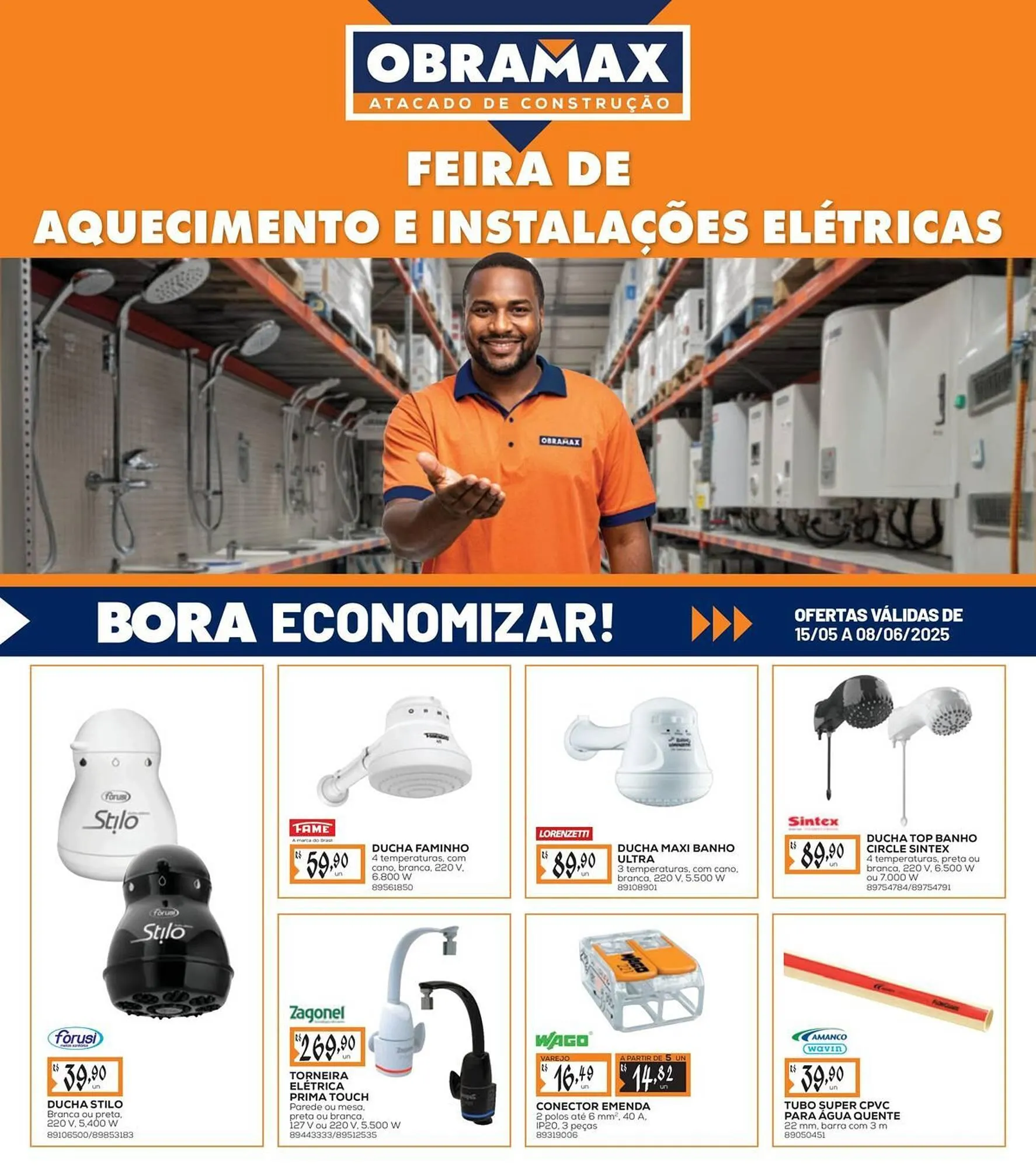 Encarte de Catálogo Obramax 15 de maio até 8 de junho 2025 - Pagina 1