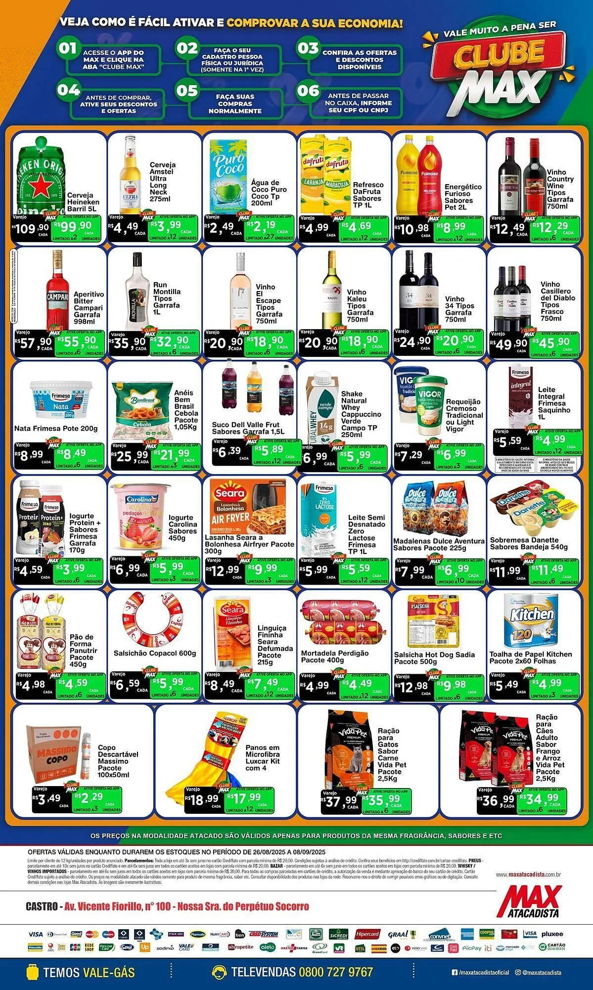 Encarte de Catálogo Max Atacadista 26 de agosto até 8 de setembro 2025 - Pagina 2