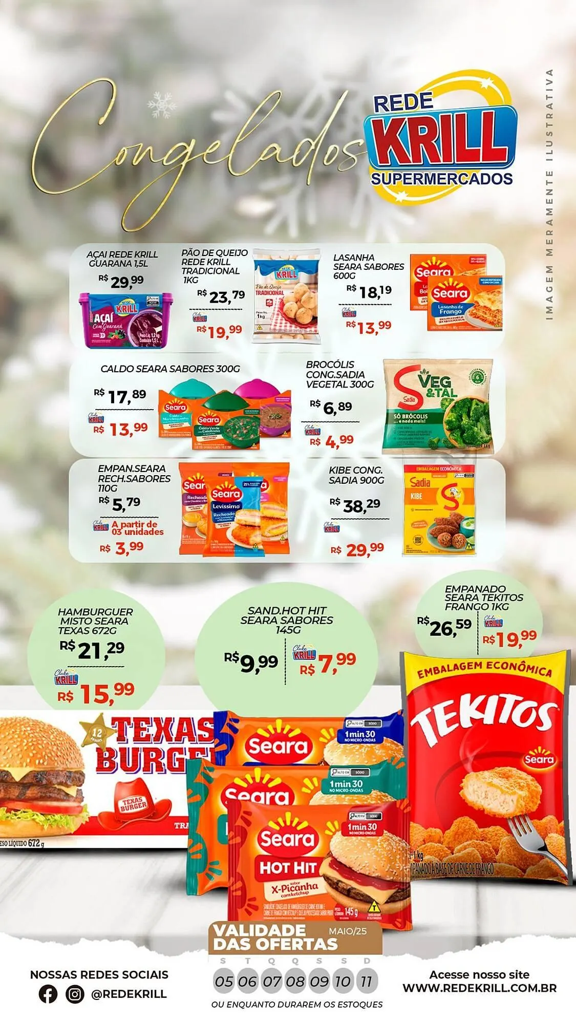 Encarte de Catálogo Rede Krill 5 de maio até 11 de maio 2025 - Pagina 5