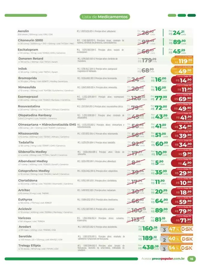 Encarte de Encarte PP - Janeiro - SP 3 de janeiro até 2 de fevereiro 2025 - Pagina 6