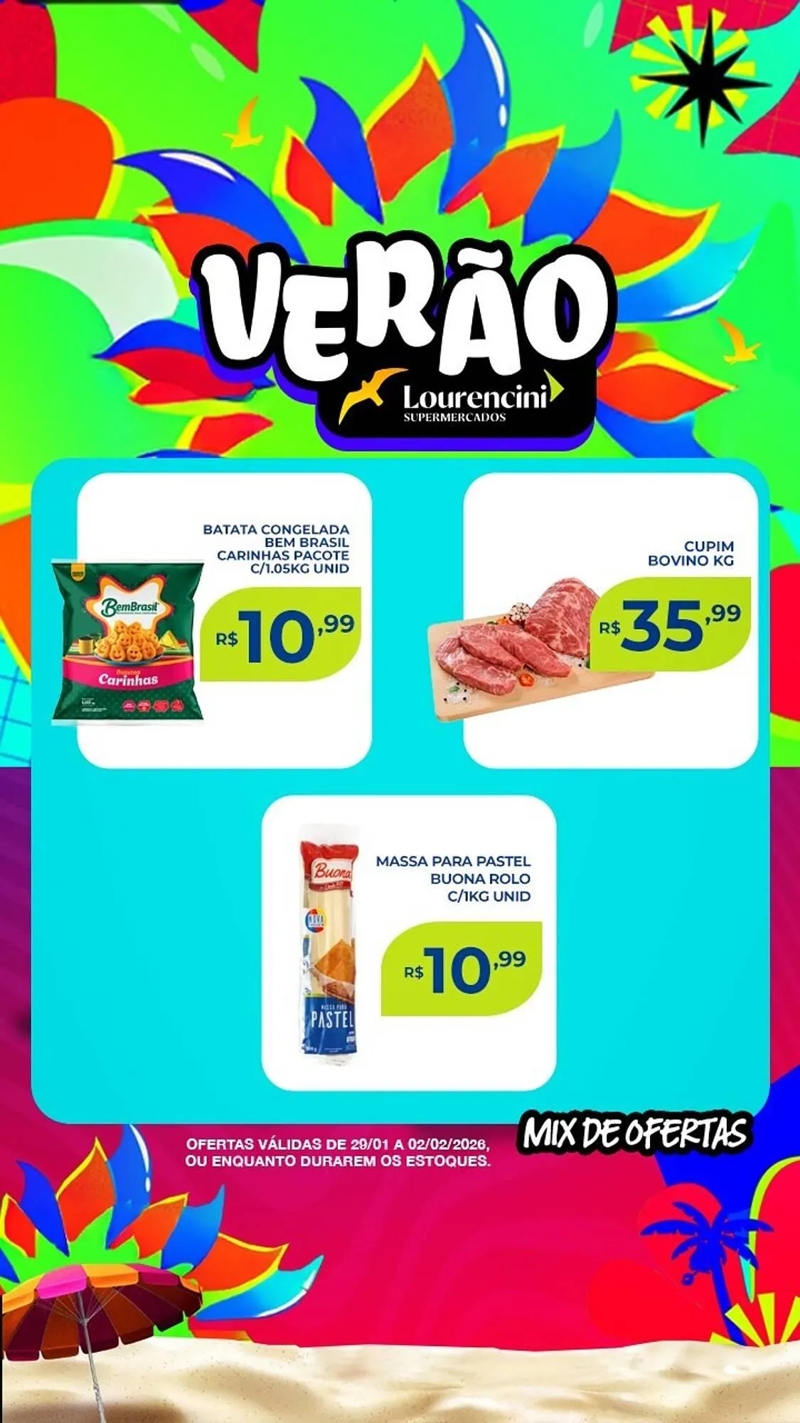 Encarte de Catálogo Lourencini Supermercados 31 de janeiro até 2 de fevereiro 2026 - Pagina 3