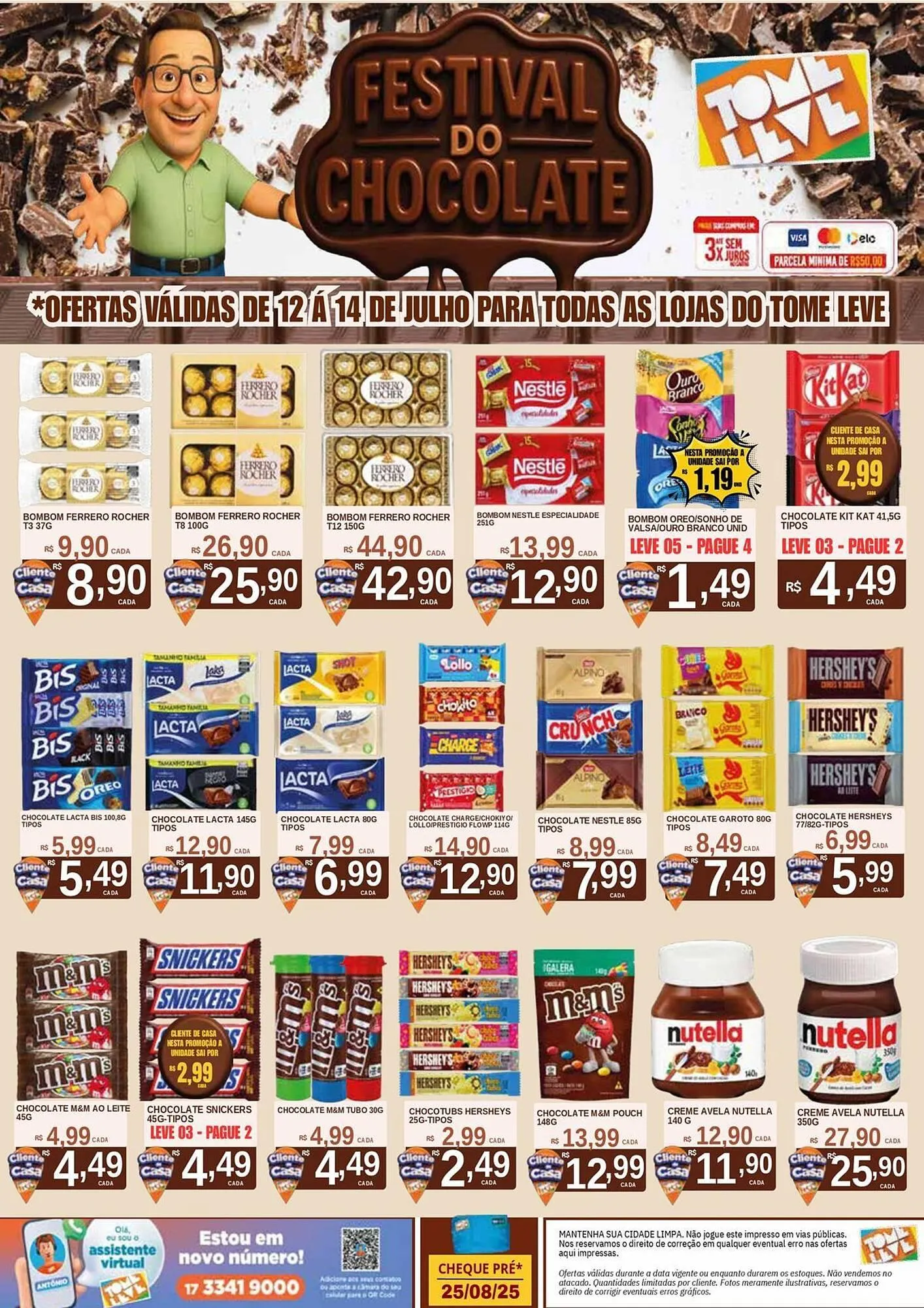 Encarte de Catálogo Tome Leve 14 de julho até 25 de agosto 2025 - Pagina 4