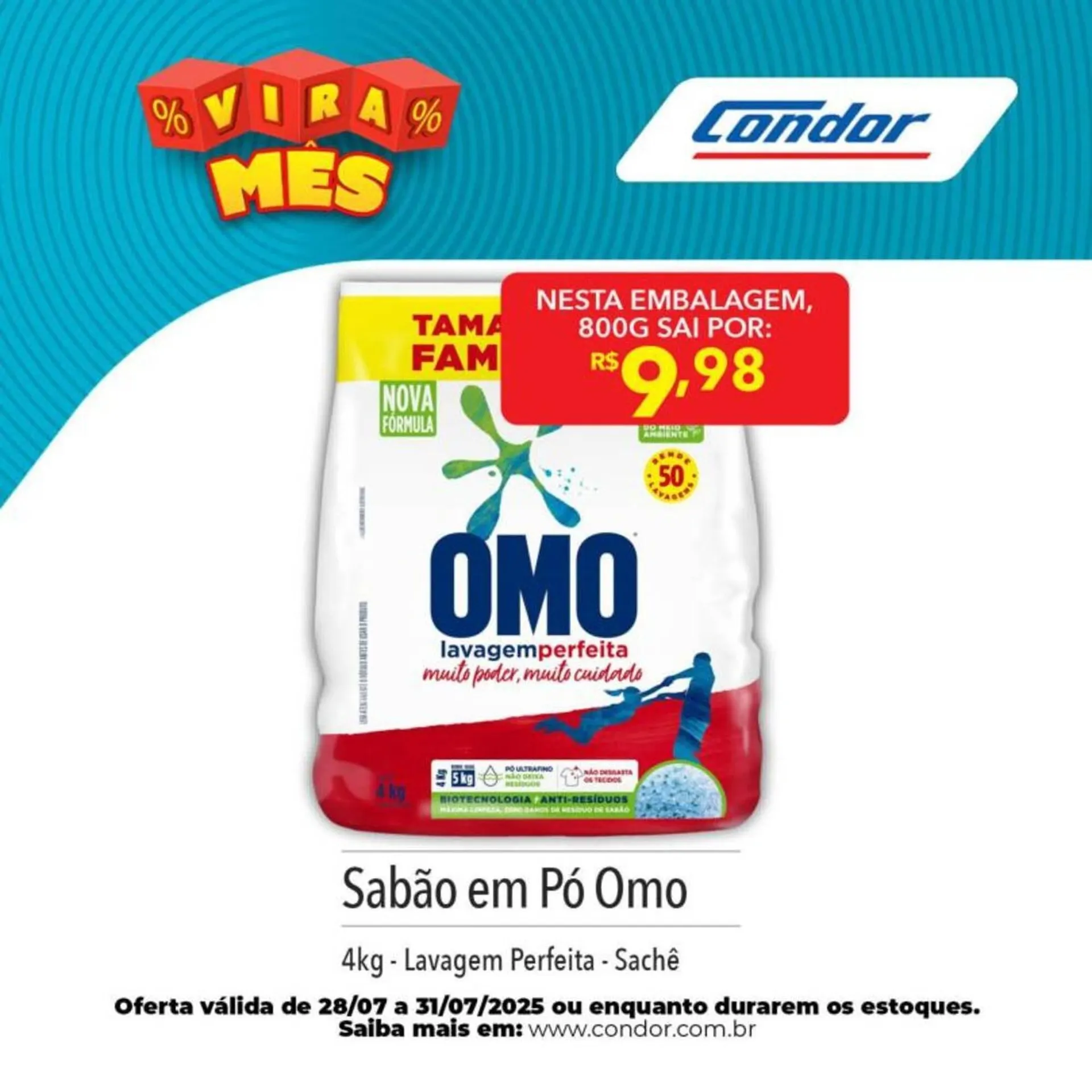 Encarte de Catálogo Supermercados Condor 30 de julho até 31 de julho 2025 - Pagina 2