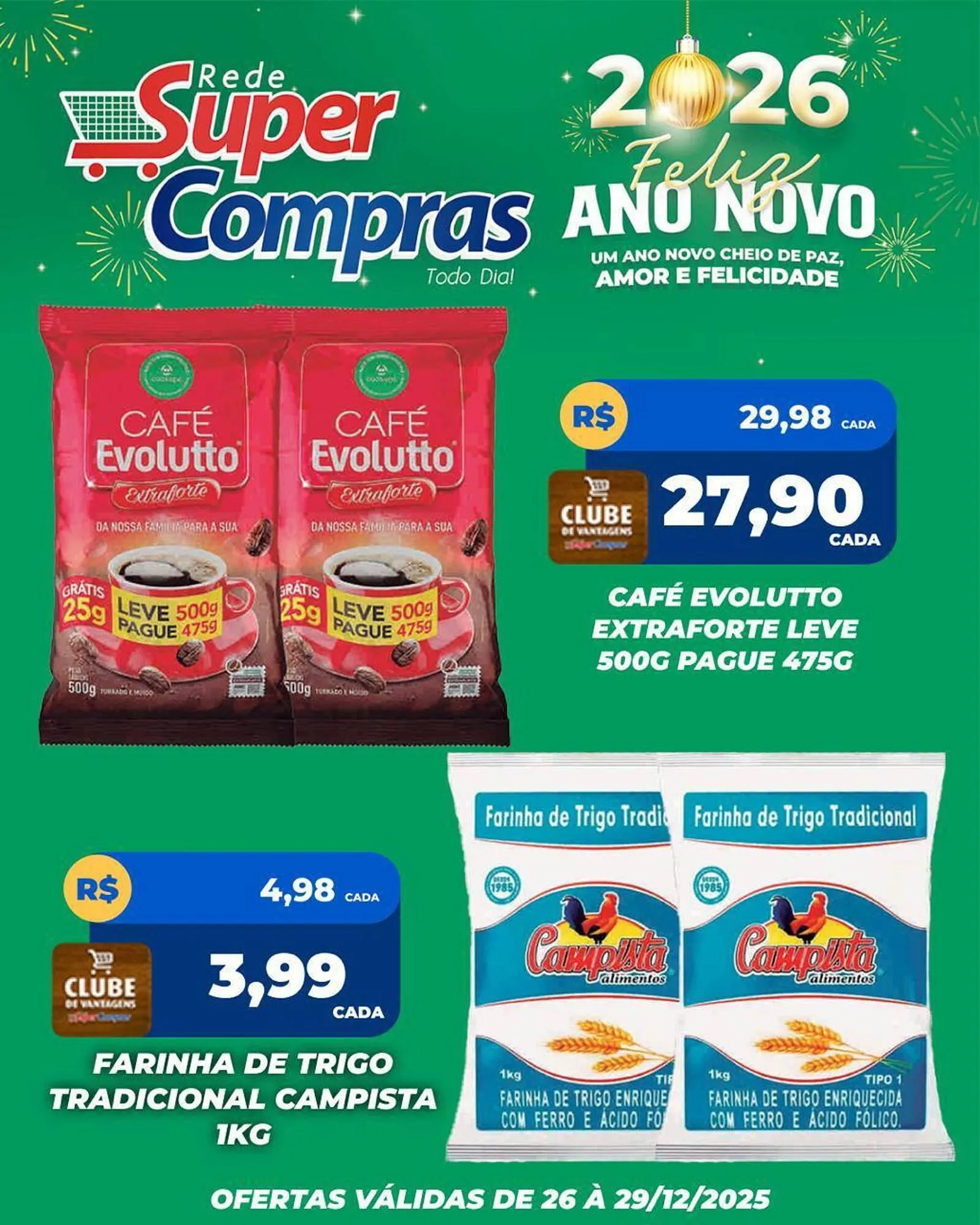Encarte de Encarte Rede Super Compras 26 de dezembro até 29 de dezembro 2025 - Pagina 4