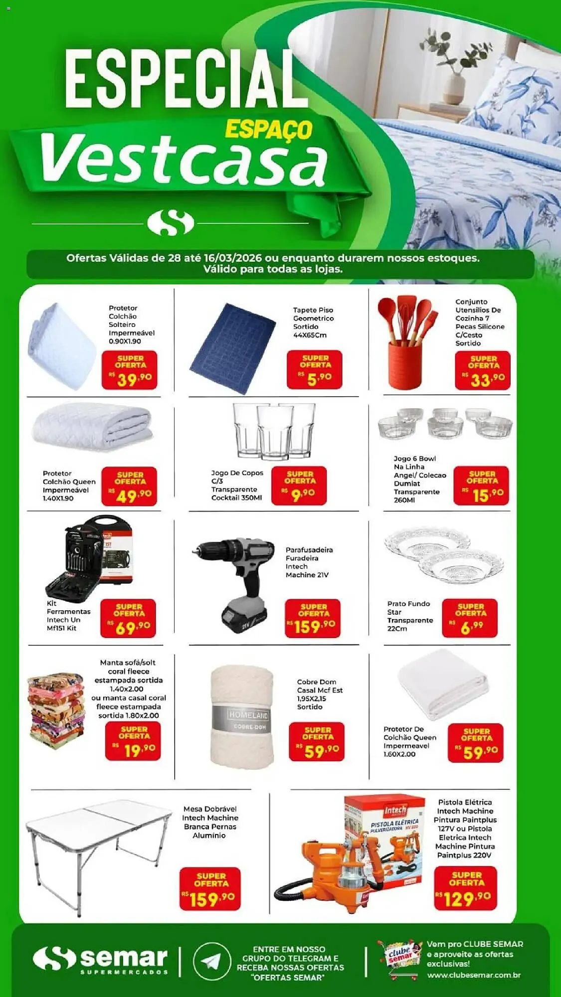 Encarte de Folheto Semar Supermercado 3 de março até 16 de março 2026 - Pagina 2