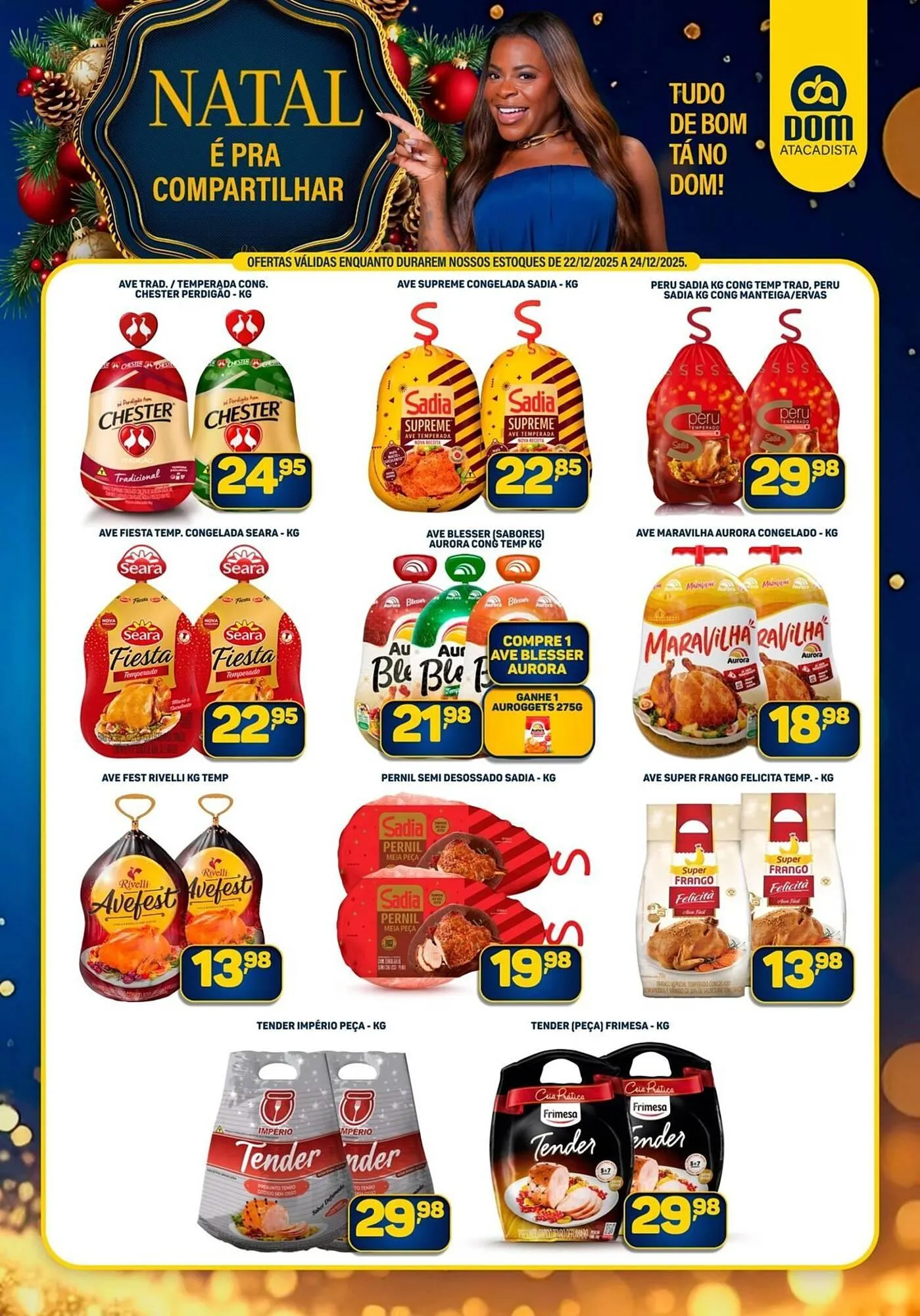 Encarte de Encarte Dom Atacadista 22 de dezembro até 24 de dezembro 2025 - Pagina 1