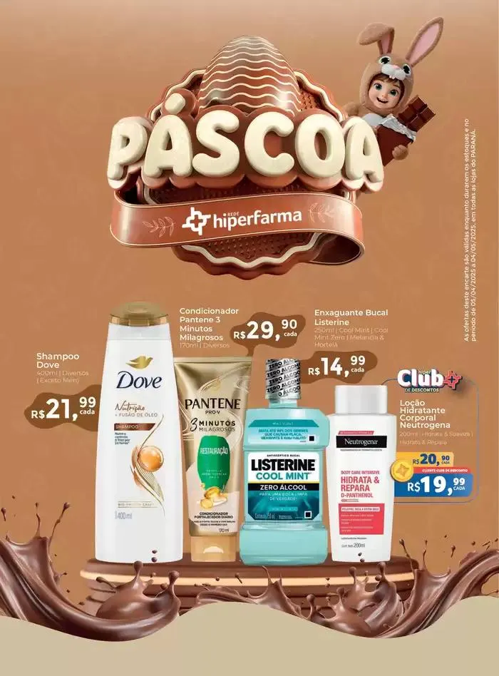 Encarte de Catálogo Paraná 7 de abril até 4 de maio 2025 - Pagina 1