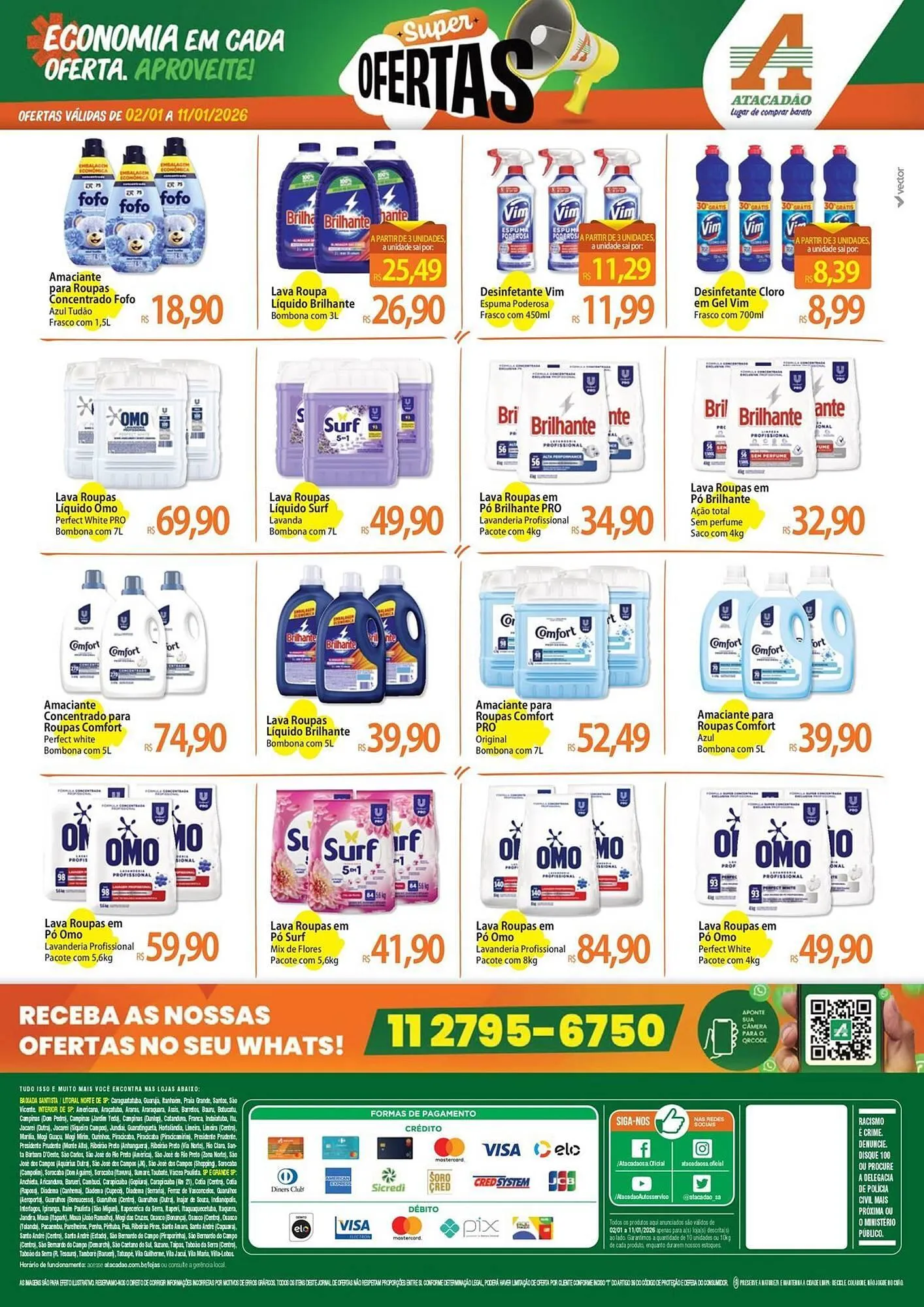 Encarte de Folheto Atacadão 5 de janeiro até 11 de janeiro 2026 - Pagina 2