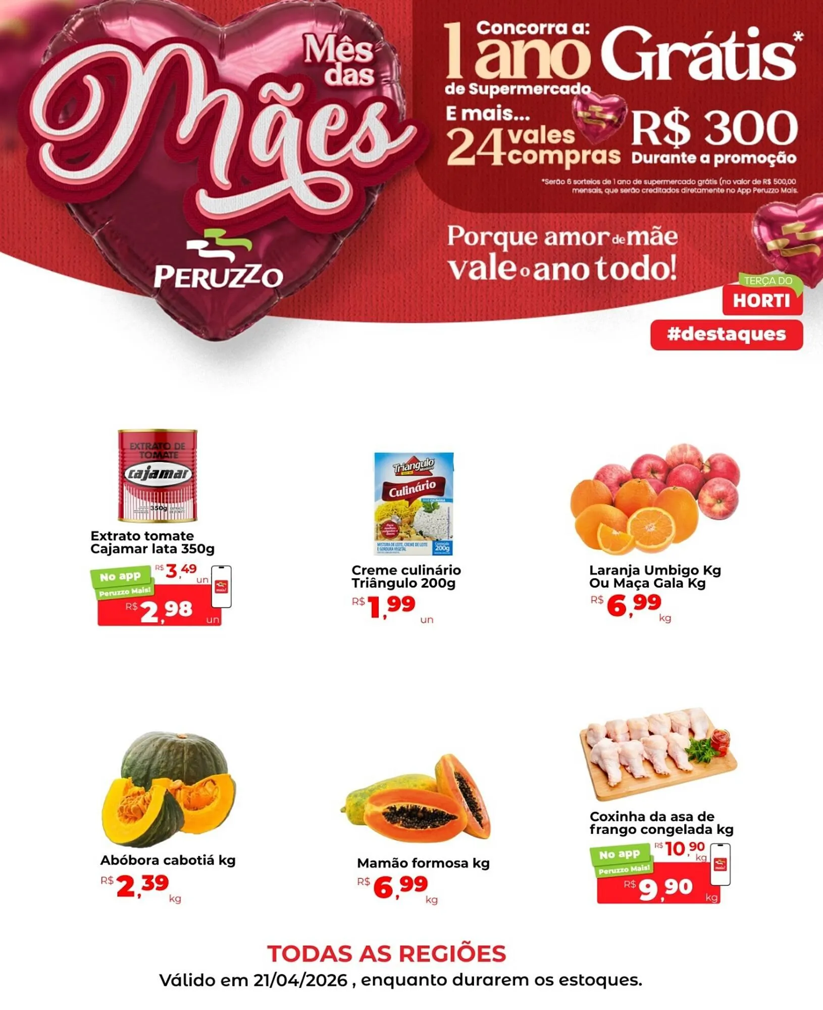 Encarte de Encarte Peruzzo 21 de abril até 21 de abril 2026 - Pagina 1