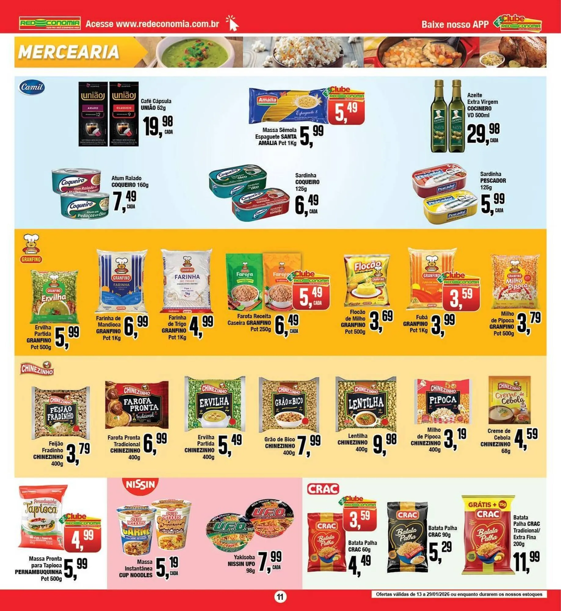 Encarte de Encarte Rede Economia 12 de janeiro até 29 de janeiro 2026 - Pagina 11