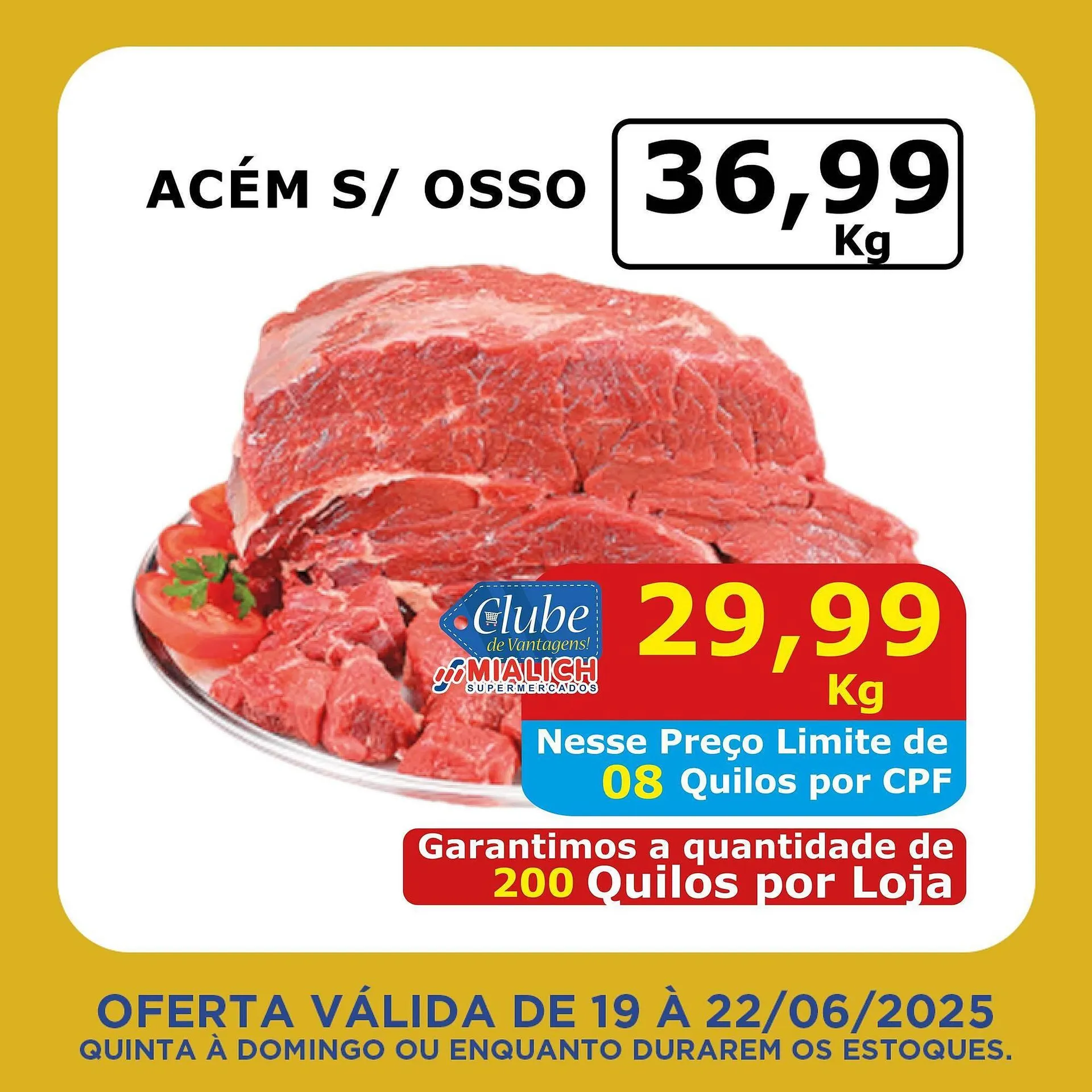 Encarte de Catálogo Mialich Supermercados 19 de junho até 22 de junho 2025 - Pagina 2