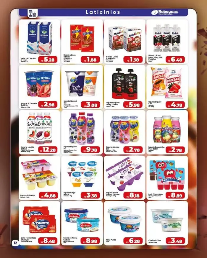 Encarte de Encarte Rebouças Supermercados 28 de março até 13 de abril 2025 - Pagina 1