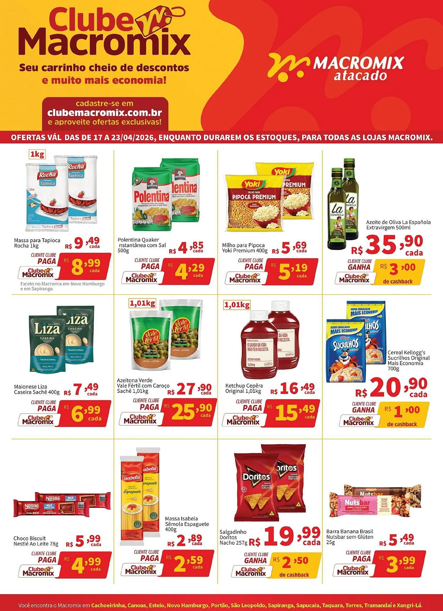 Encarte de Catálogo Macromix Atacado 17 de abril até 23 de abril 2026 - Pagina 1