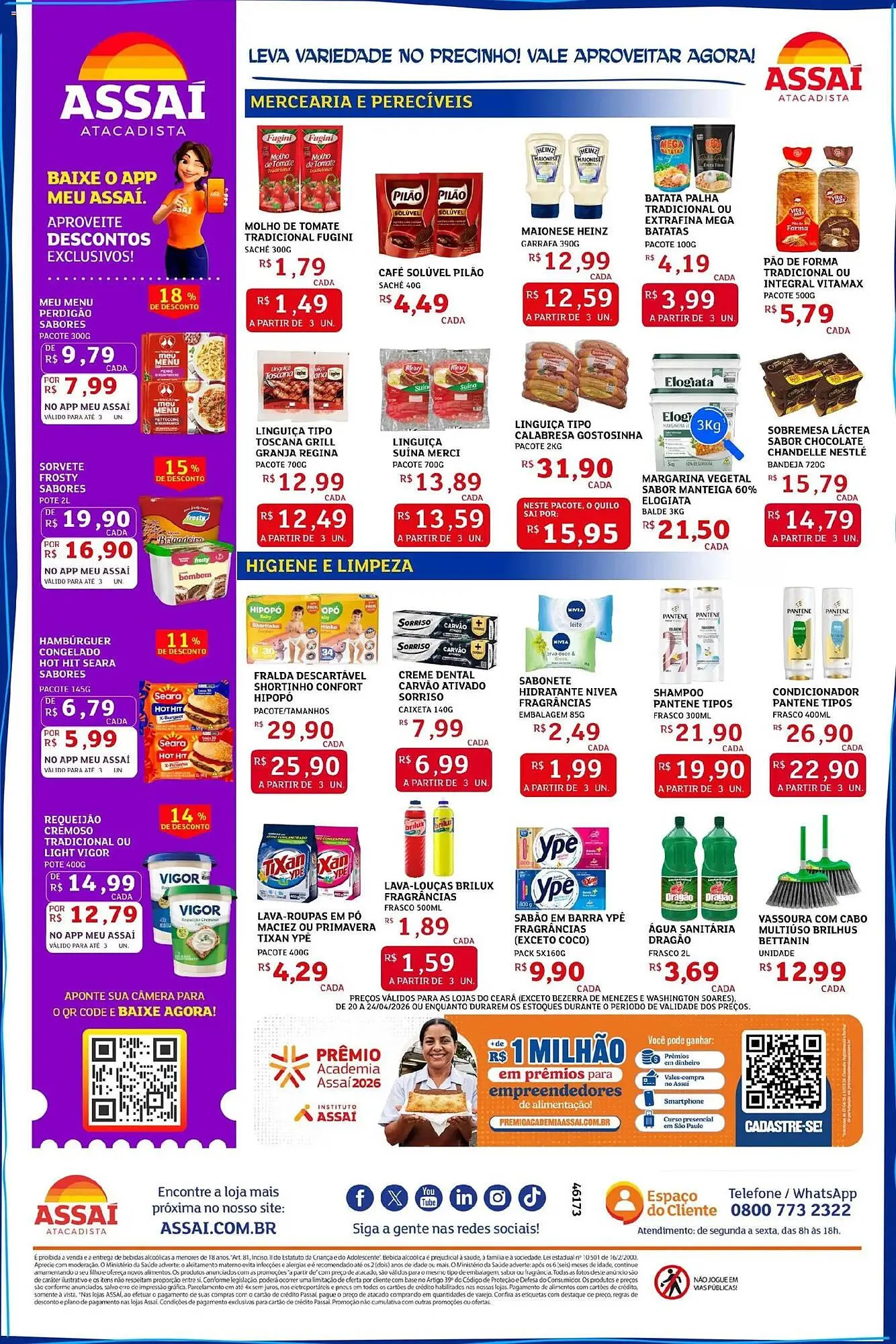Encarte de Encarte Assaí Atacadista 20 de abril até 24 de abril 2026 - Pagina 2