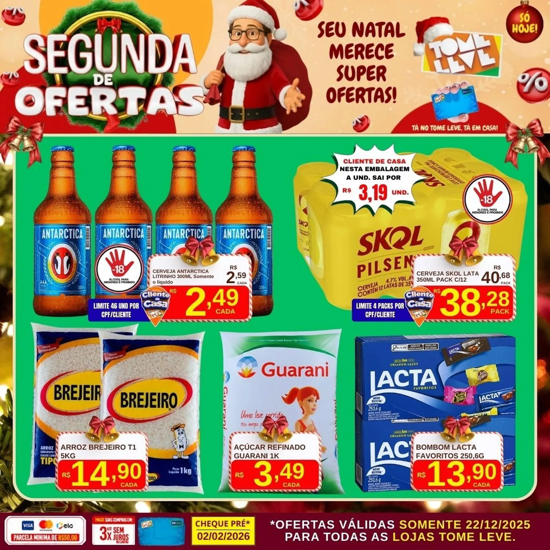 Encarte de Catálogo Tome Leve 22 de dezembro até 2 de janeiro 2026 - Pagina 3