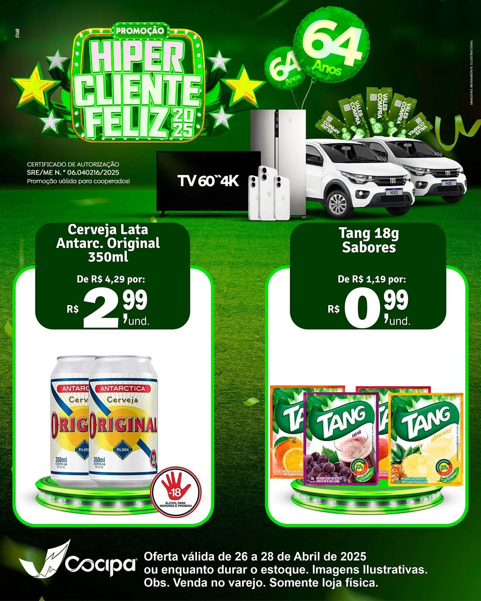 Encarte de Catálogo Cocipa 26 de abril até 28 de abril 2025 - Pagina 5