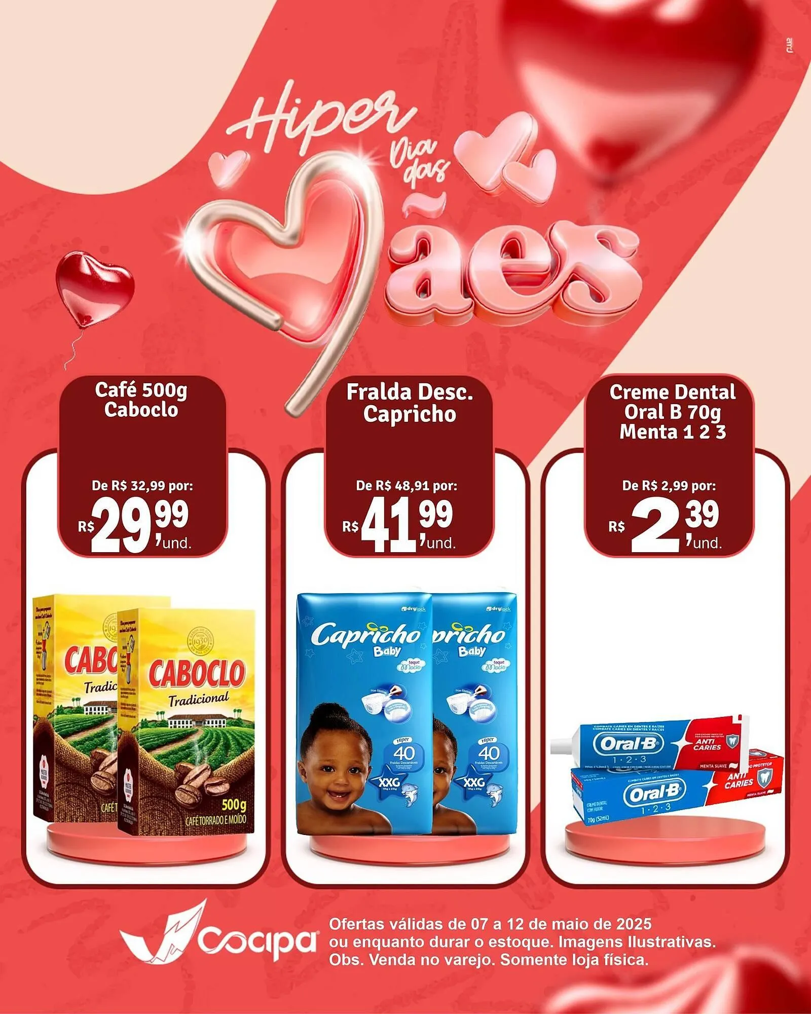 Encarte de Catálogo Cocipa 7 de maio até 12 de maio 2025 - Pagina 1