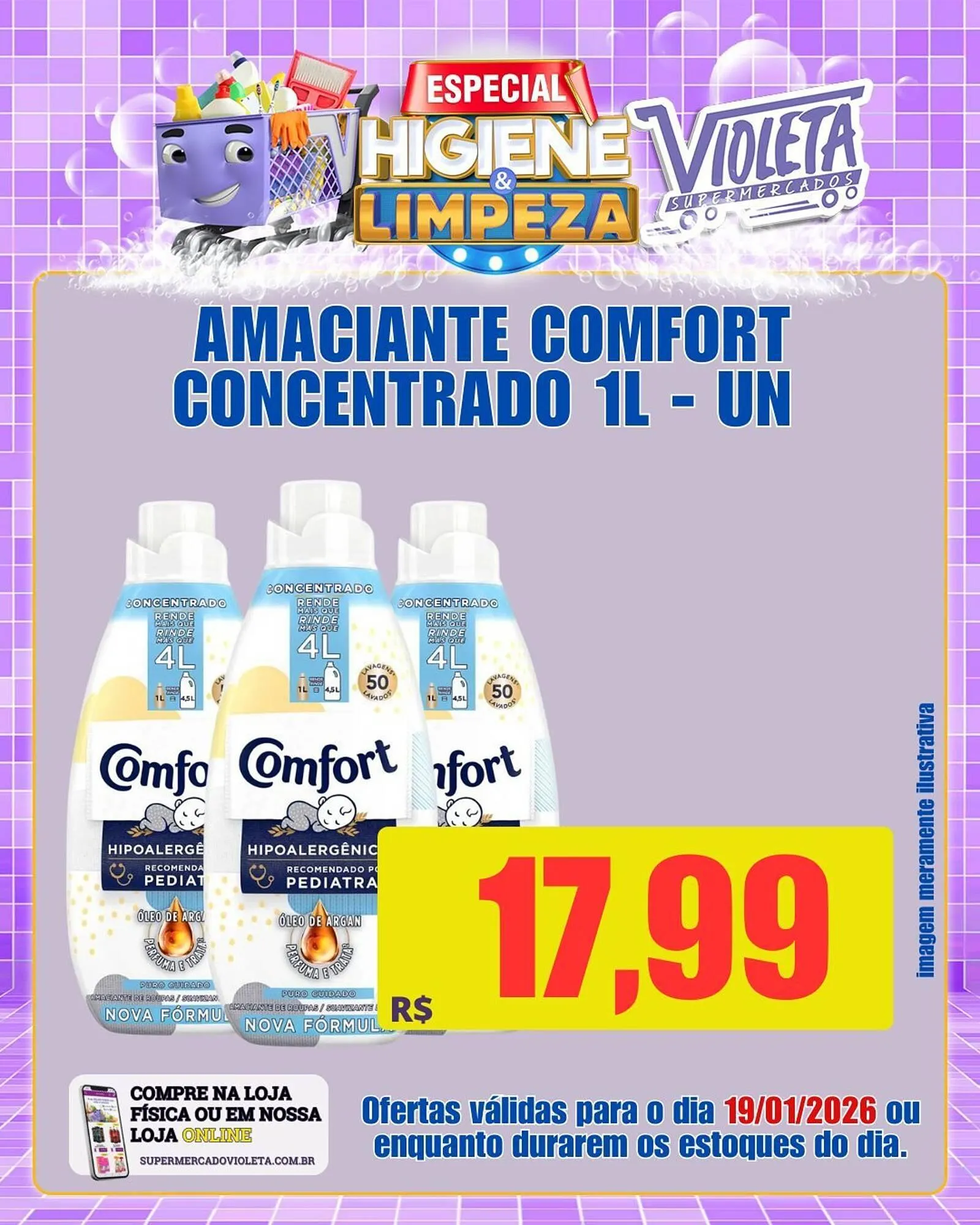 Encarte de Catálogo Violeta Supermercados 19 de janeiro até 19 de janeiro 2026 - Pagina 3