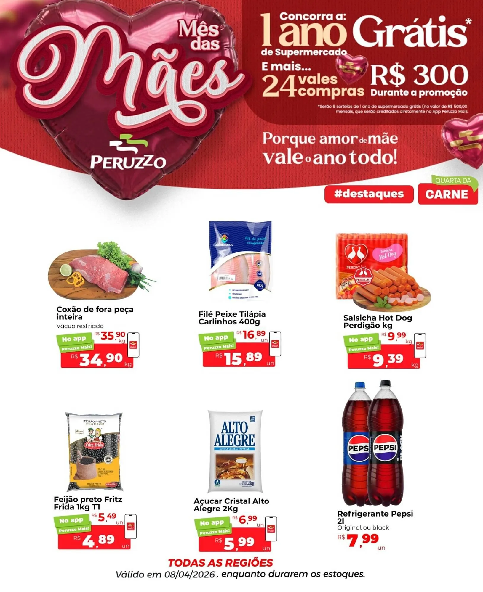 Encarte de Encarte Peruzzo 8 de abril até 8 de abril 2026 - Pagina 1